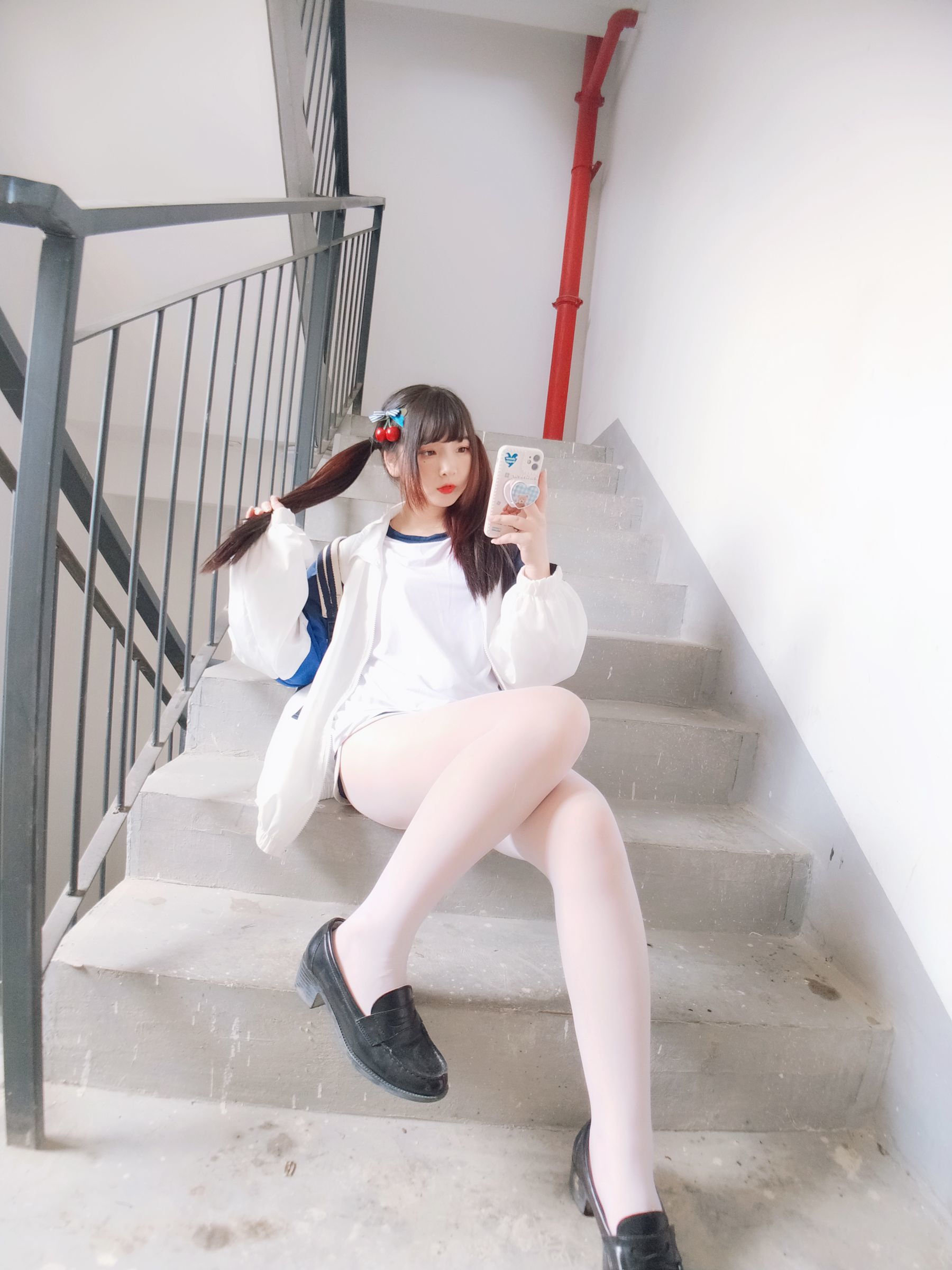 [COS福利] 二次元美女古川kagura - 白丝体操运动服