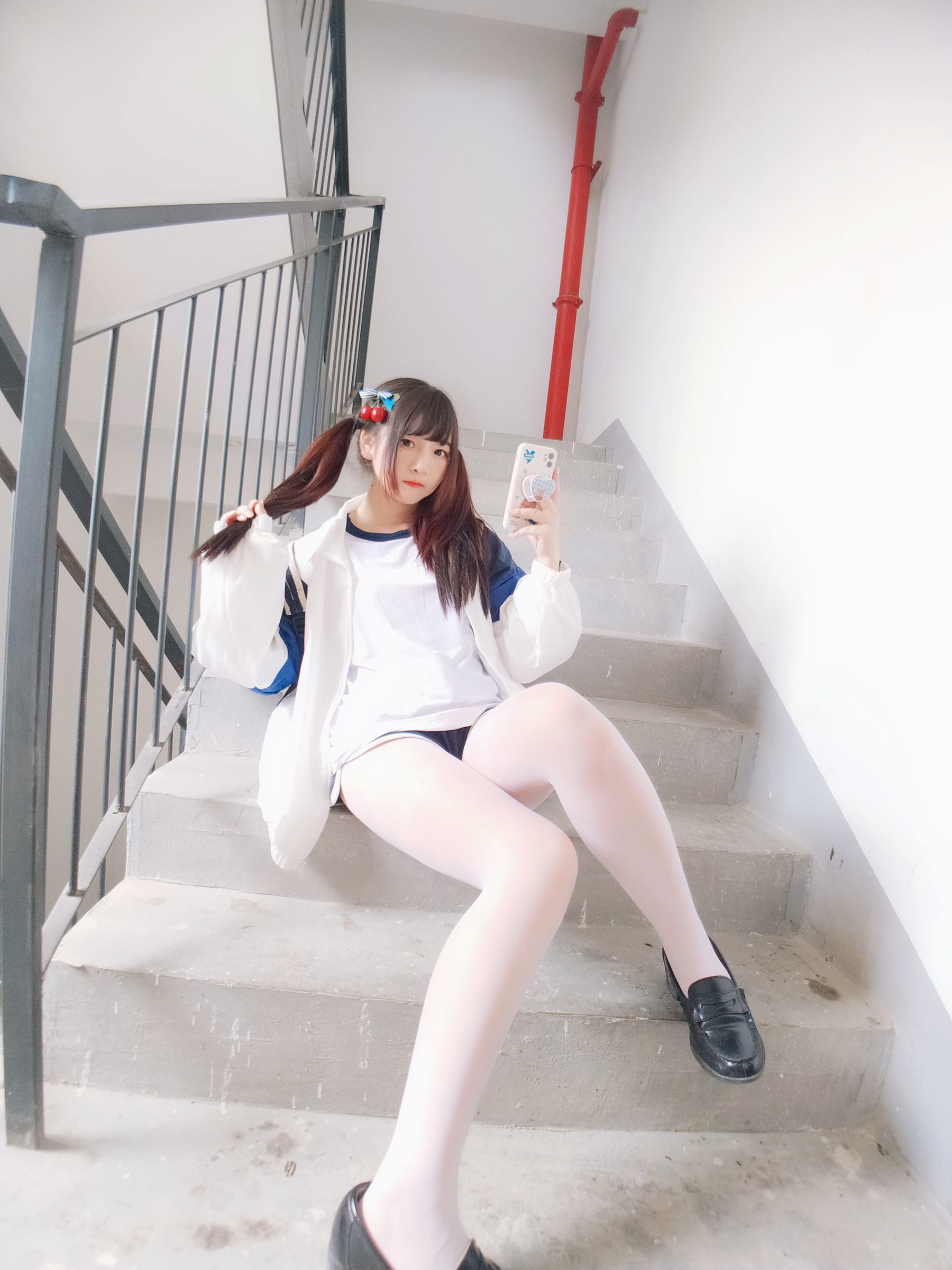 [COS福利] 二次元美女古川kagura - 白丝体操运动服