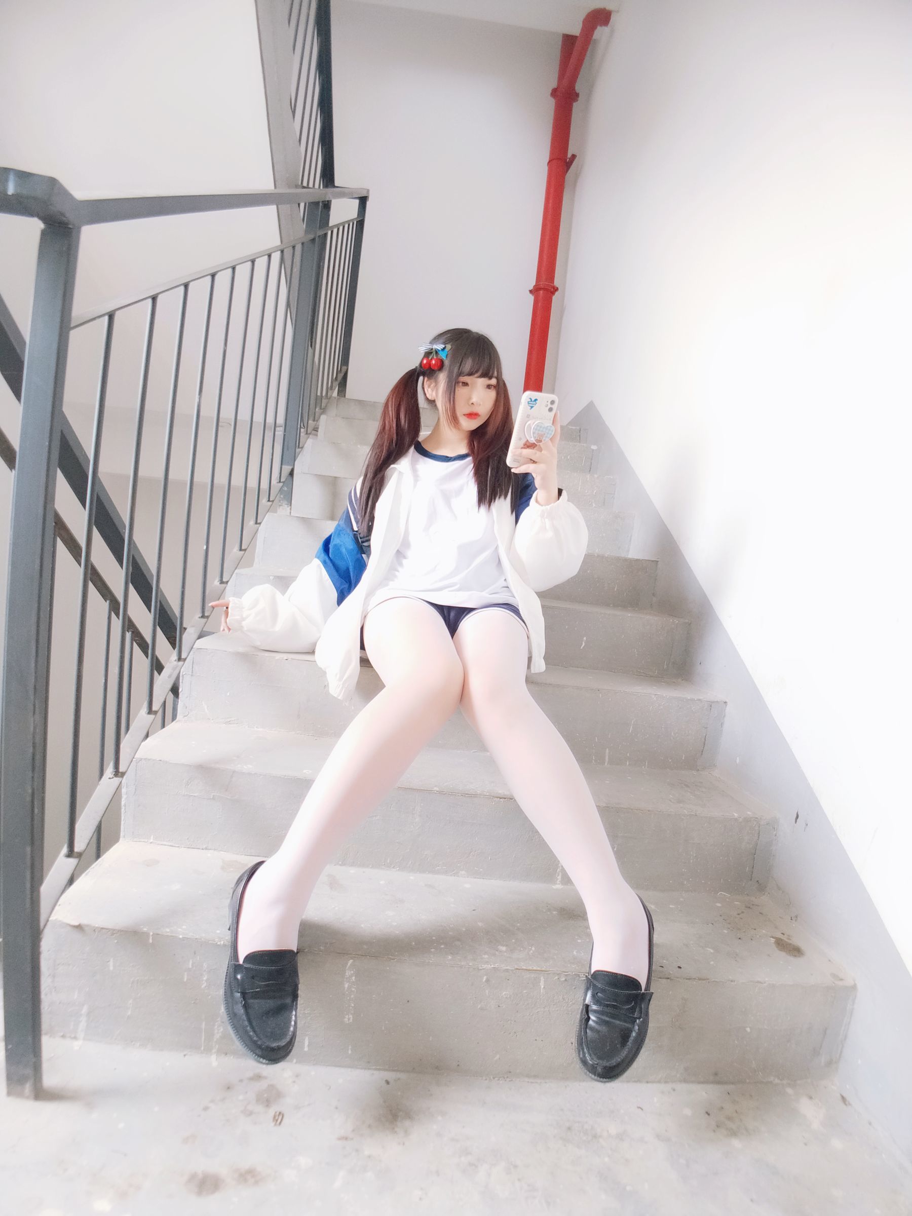 [COS福利] 二次元美女古川kagura - 白丝体操运动服