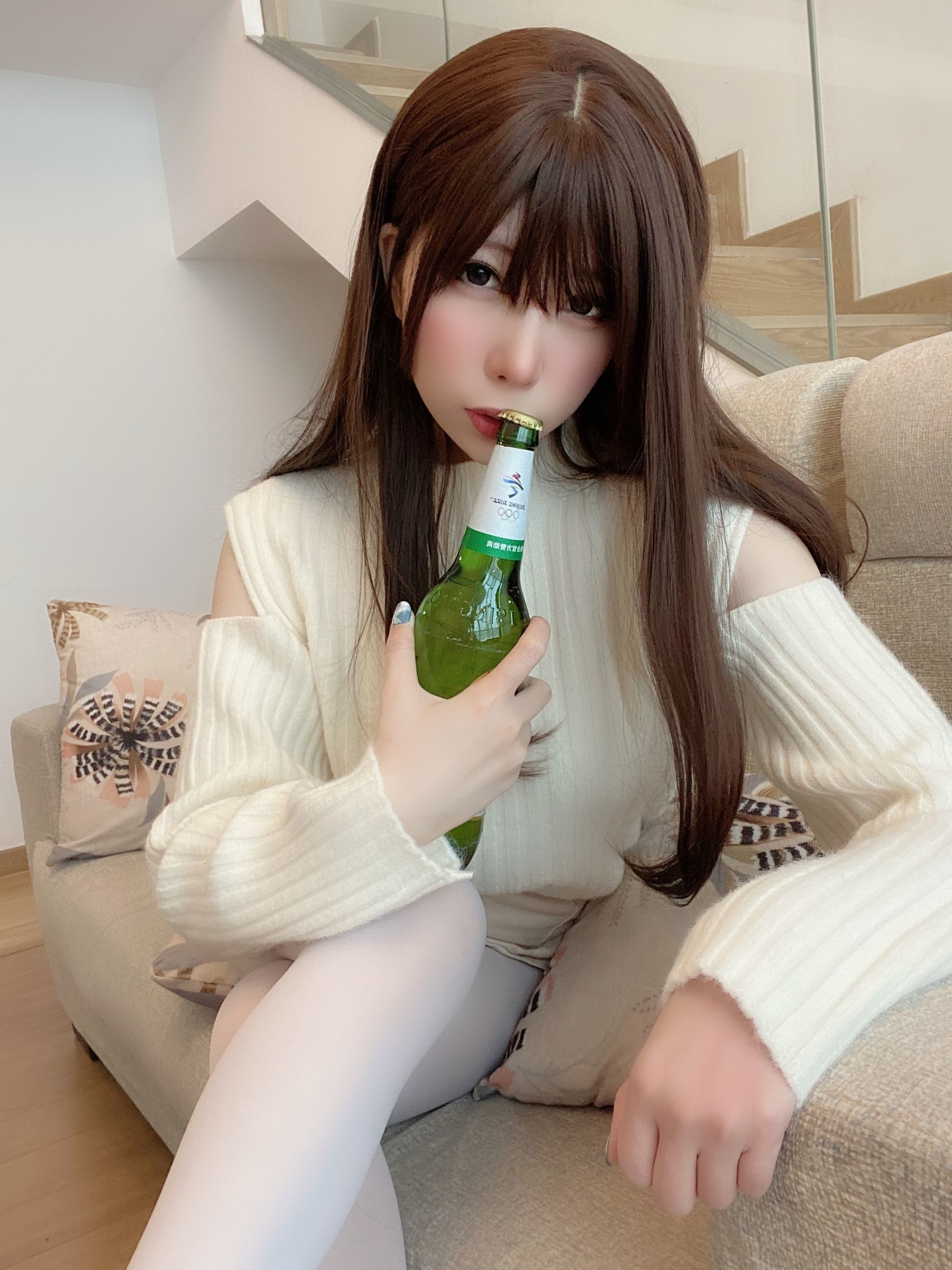 [COS福利] 二次元巨乳美女鹿野希 - 草莓女友