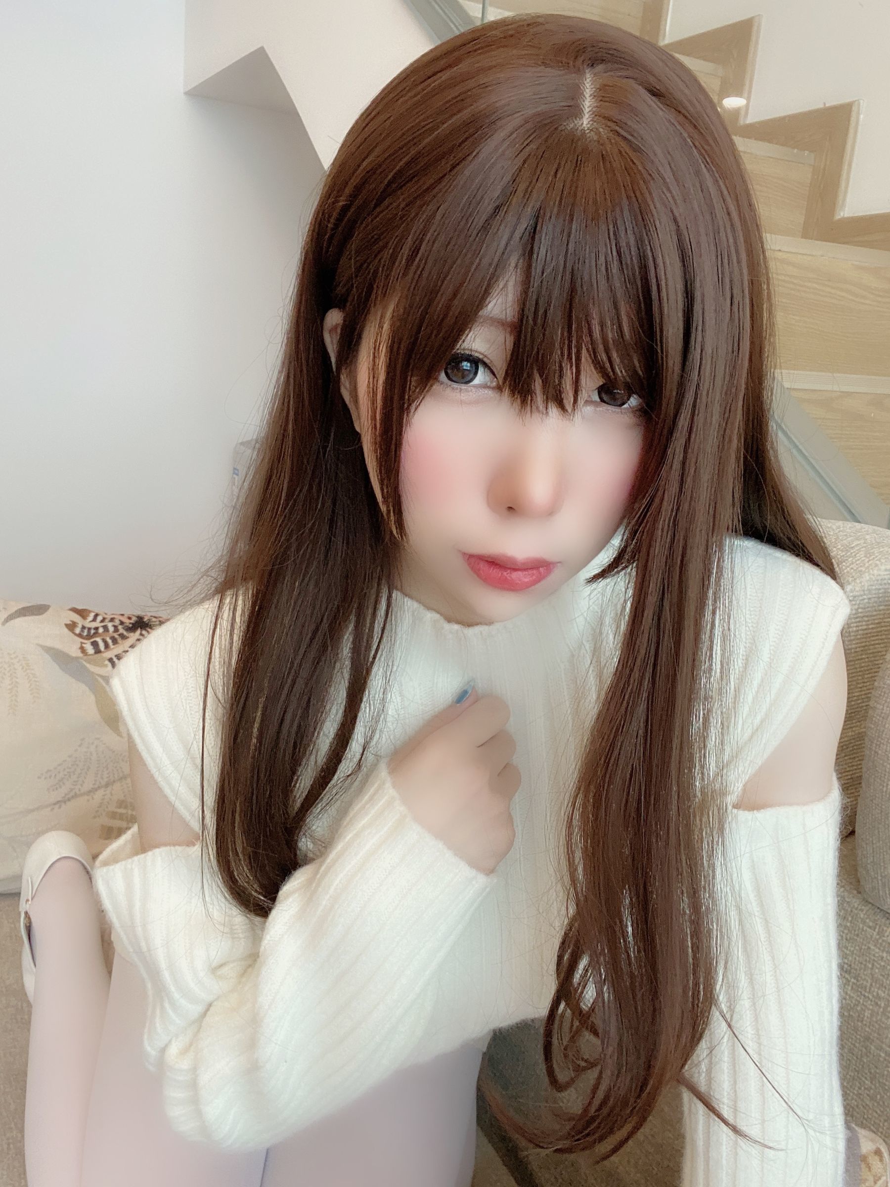 [COS福利] 二次元巨乳美女鹿野希 - 草莓女友