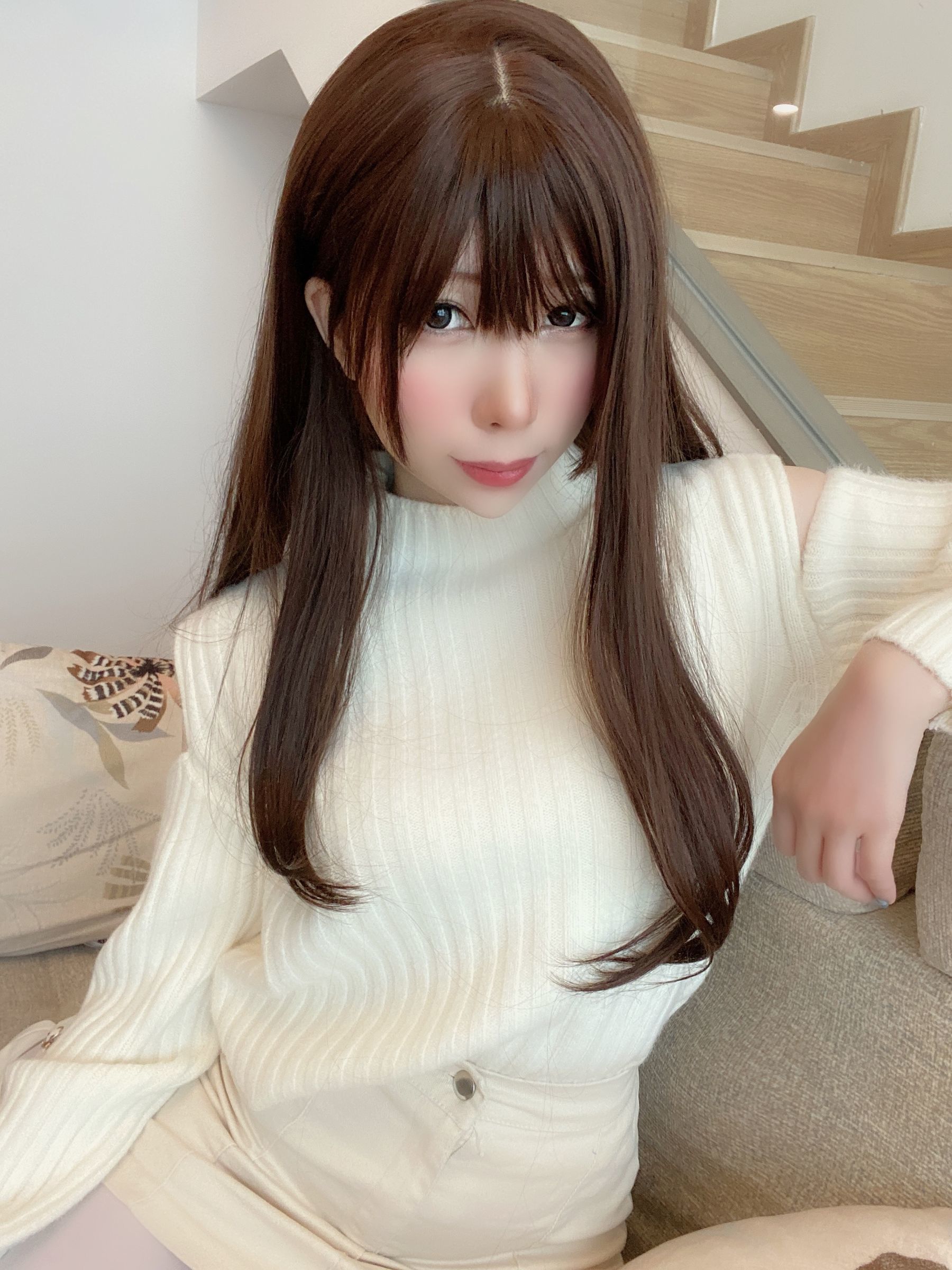 [COS福利] 二次元巨乳美女鹿野希 - 草莓女友