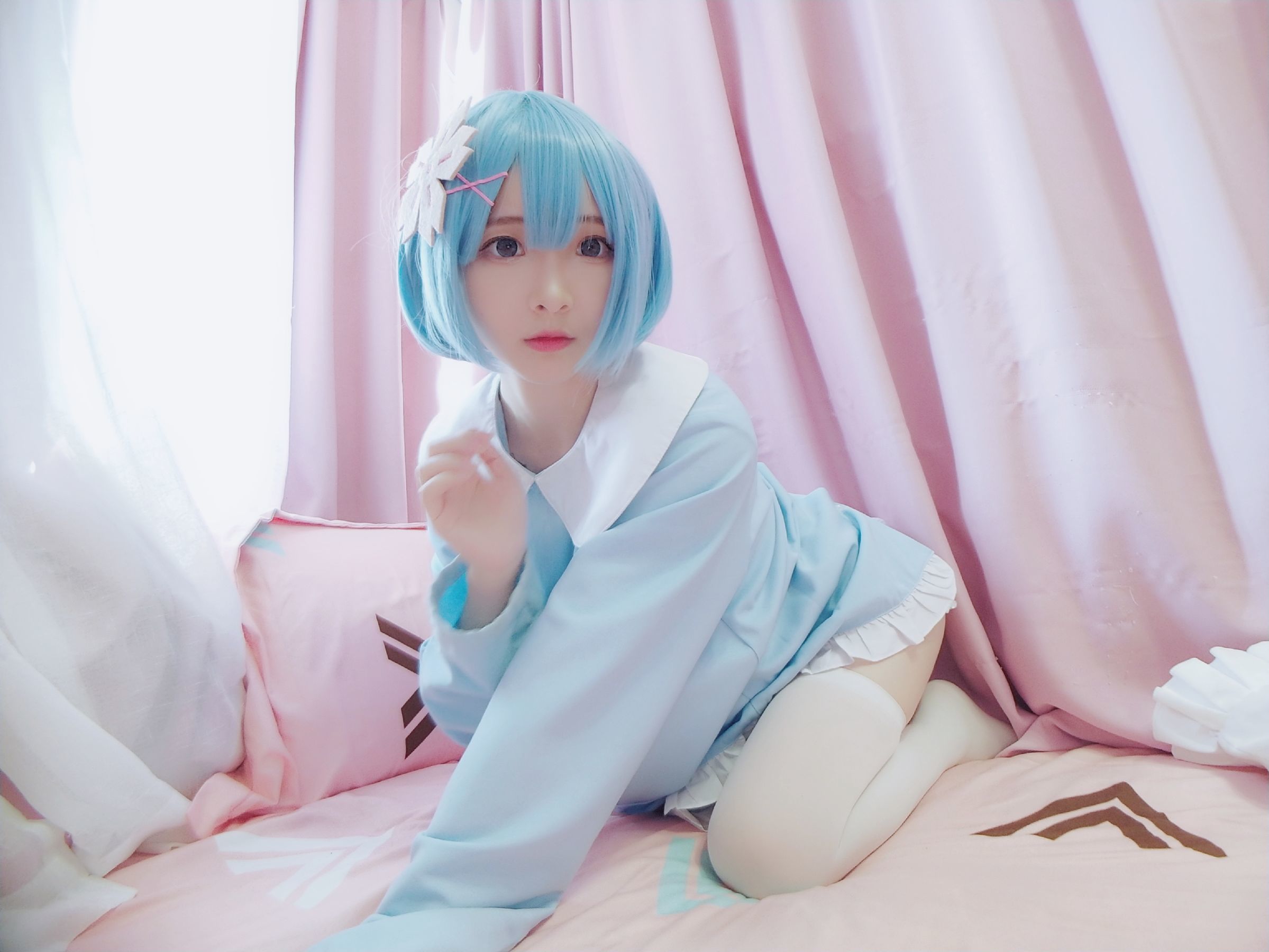 [COS福利] 二次元美女古川kagura - 蕾姆幼年