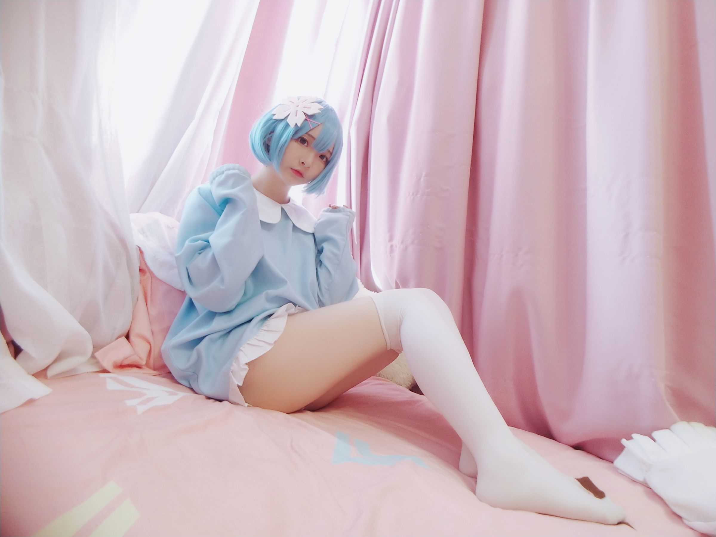 [COS福利] 二次元美女古川kagura - 蕾姆幼年