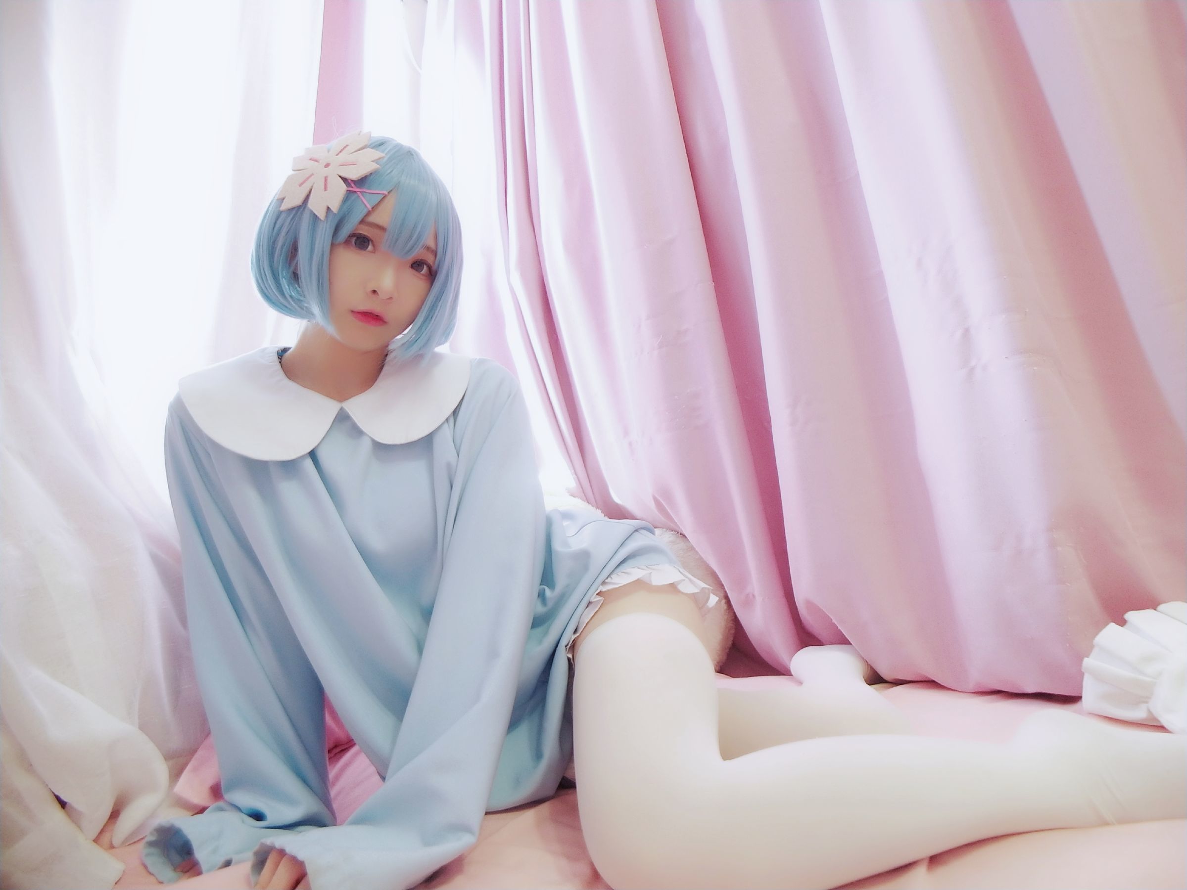 [COS福利] 二次元美女古川kagura - 蕾姆幼年