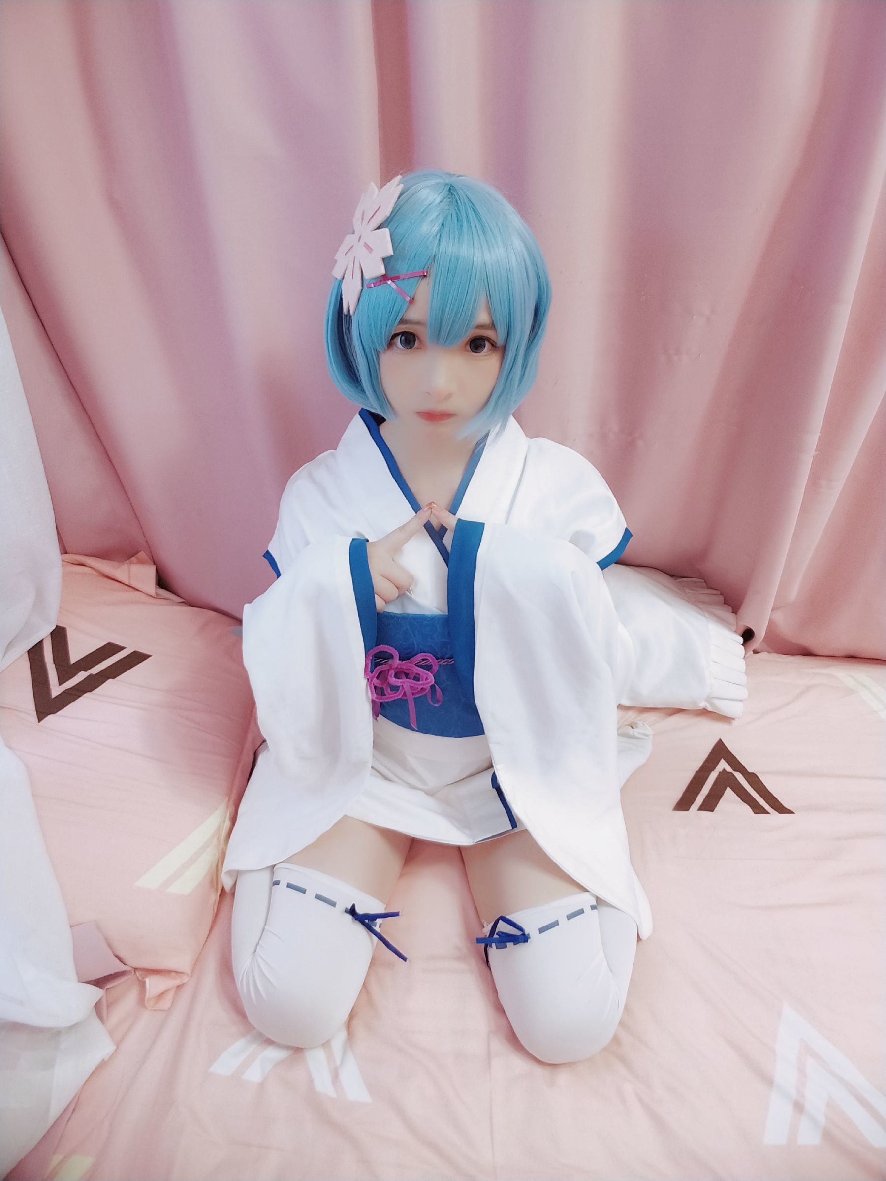 [COS福利] 二次元美女古川kagura - 蕾姆幼年