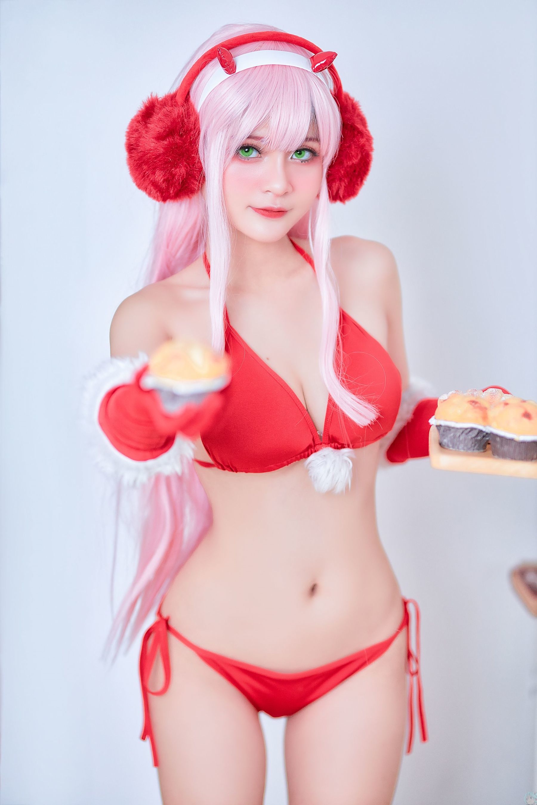 [COS福利] Azami - Zero Two X-Mas