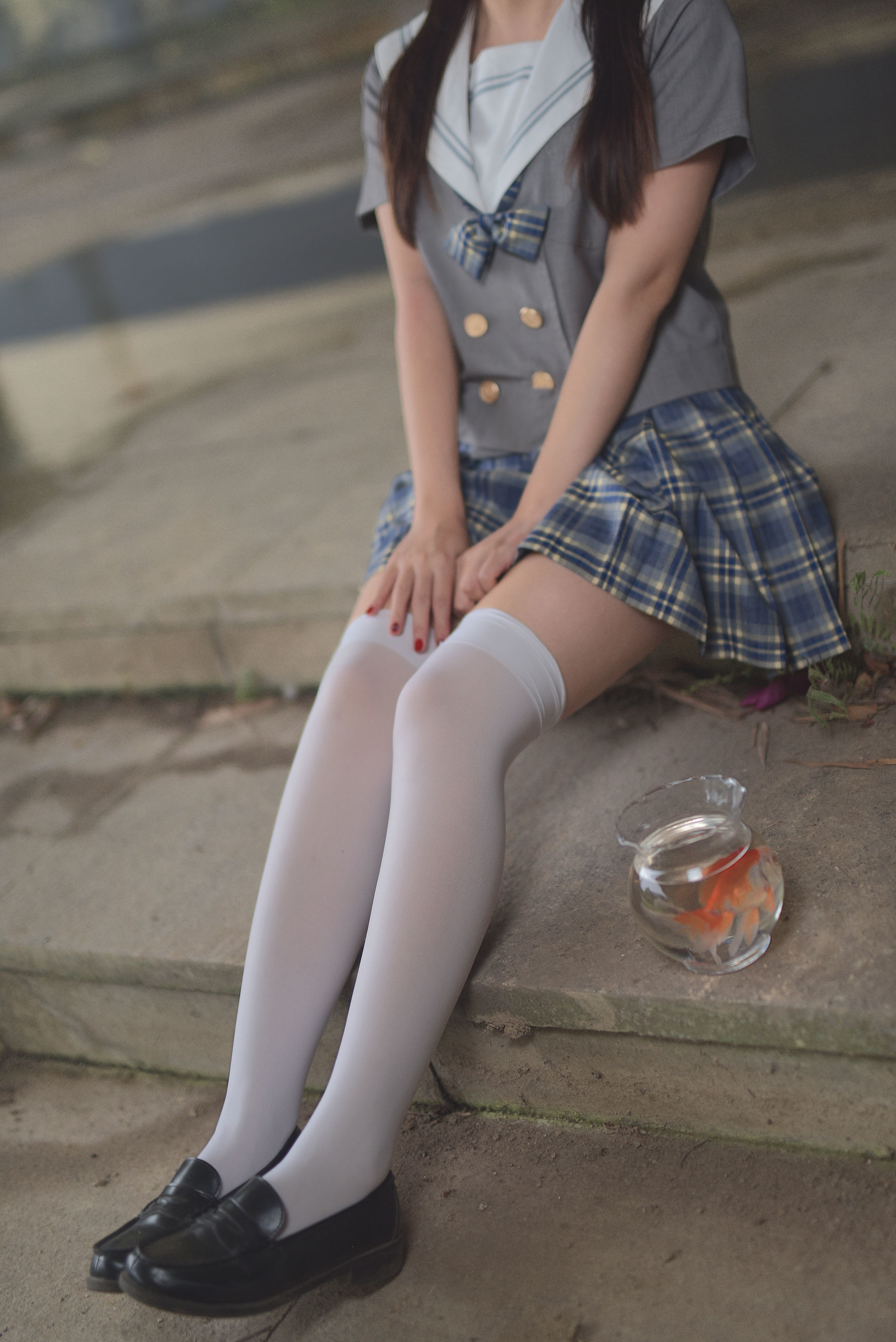 [COS福利] 人气Coser二佐Nisa - JK水手服