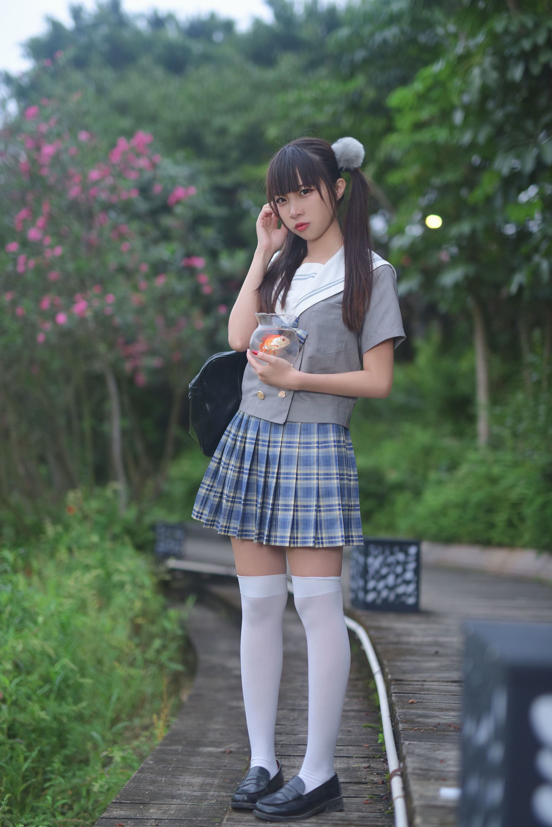 [COS福利] 人气Coser二佐Nisa - JK水手服