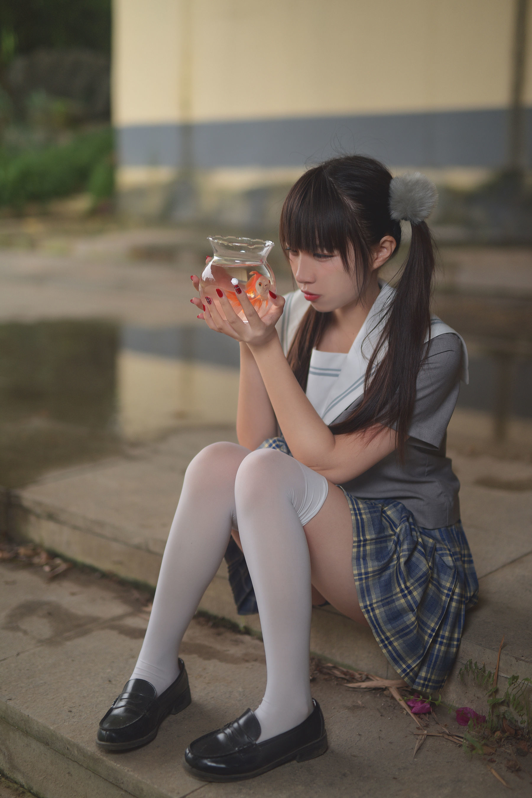 [COS福利] 人气Coser二佐Nisa - JK水手服