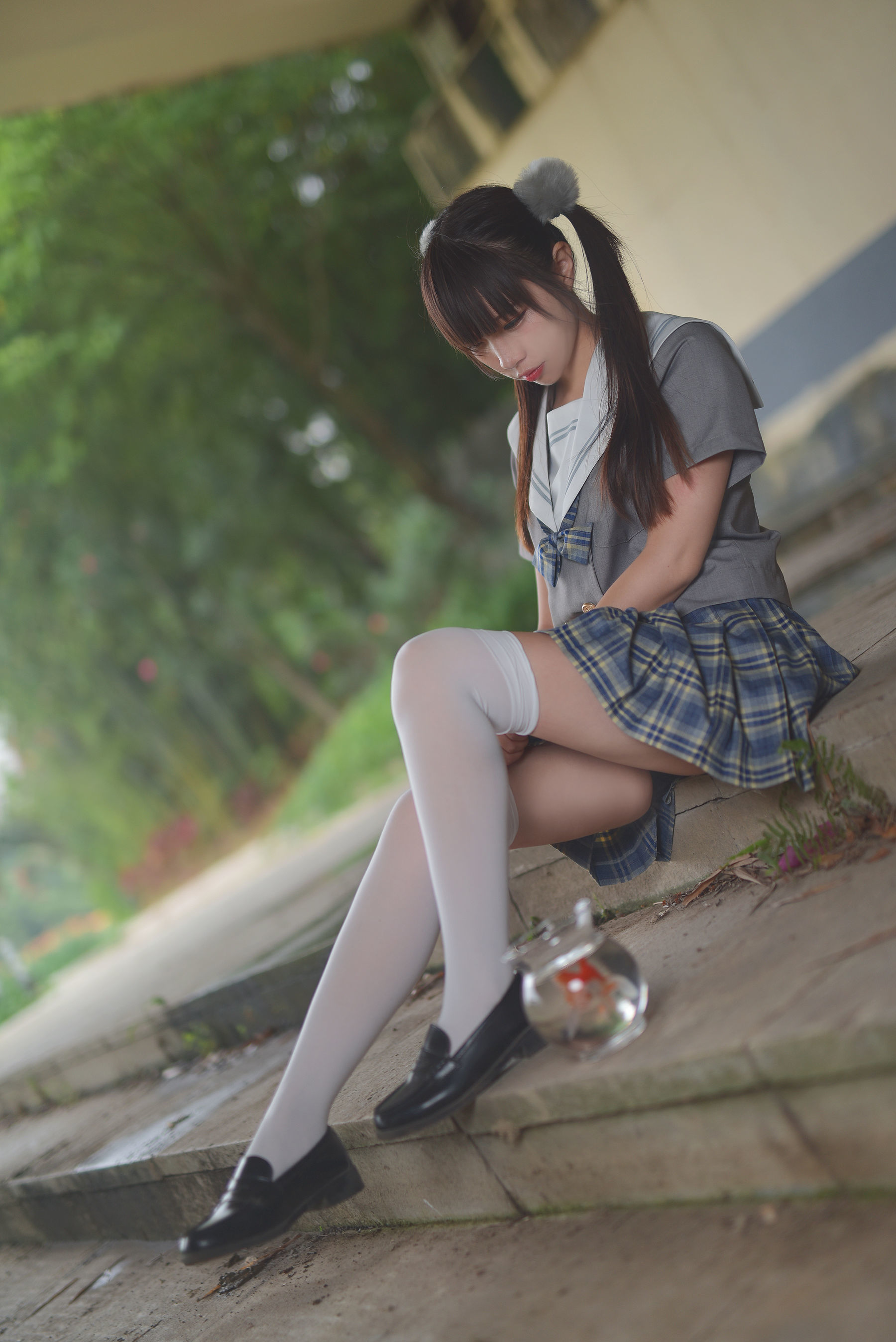 [COS福利] 人气Coser二佐Nisa - JK水手服