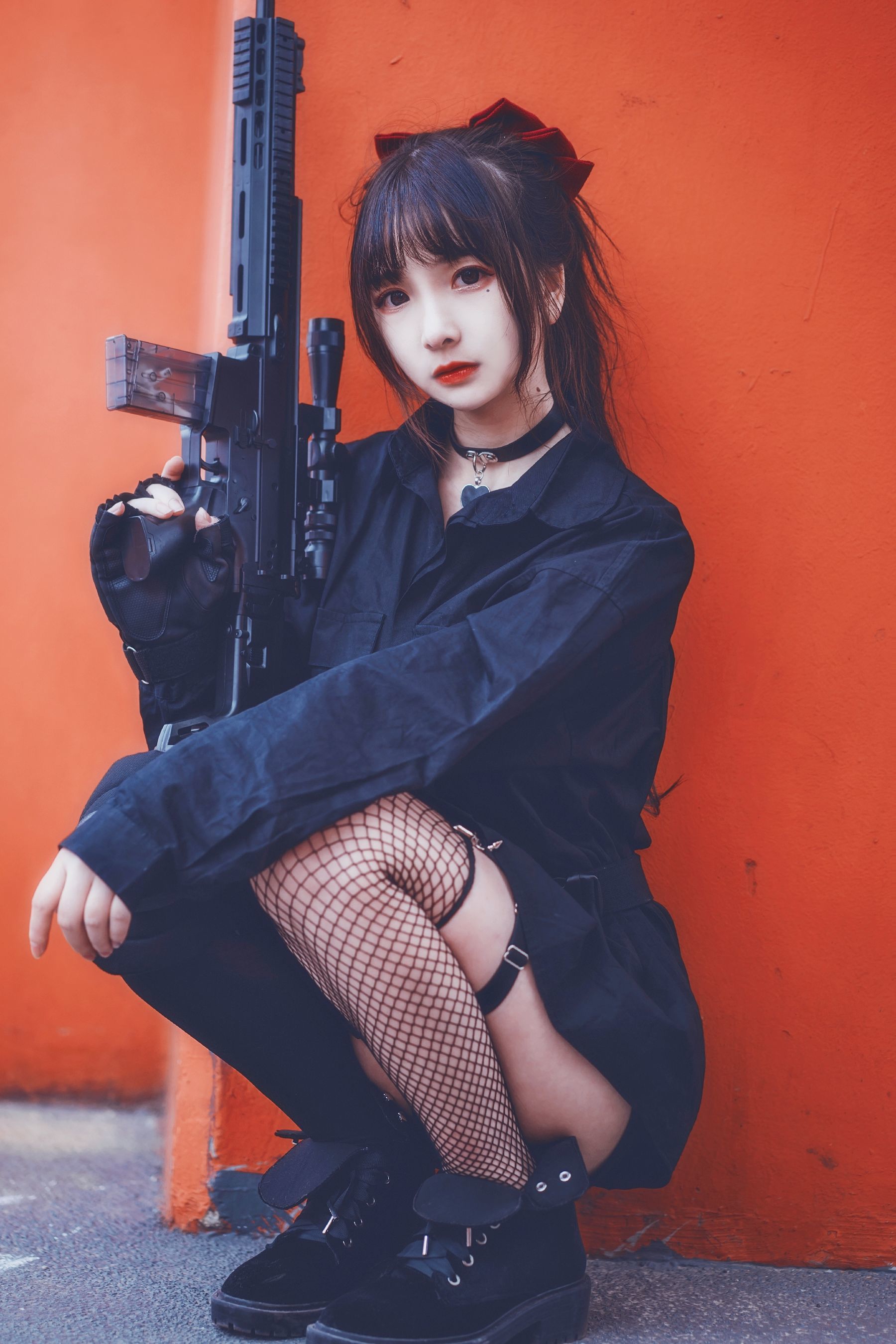 [COS福利] 二次元美女古川kagura - 武装JK