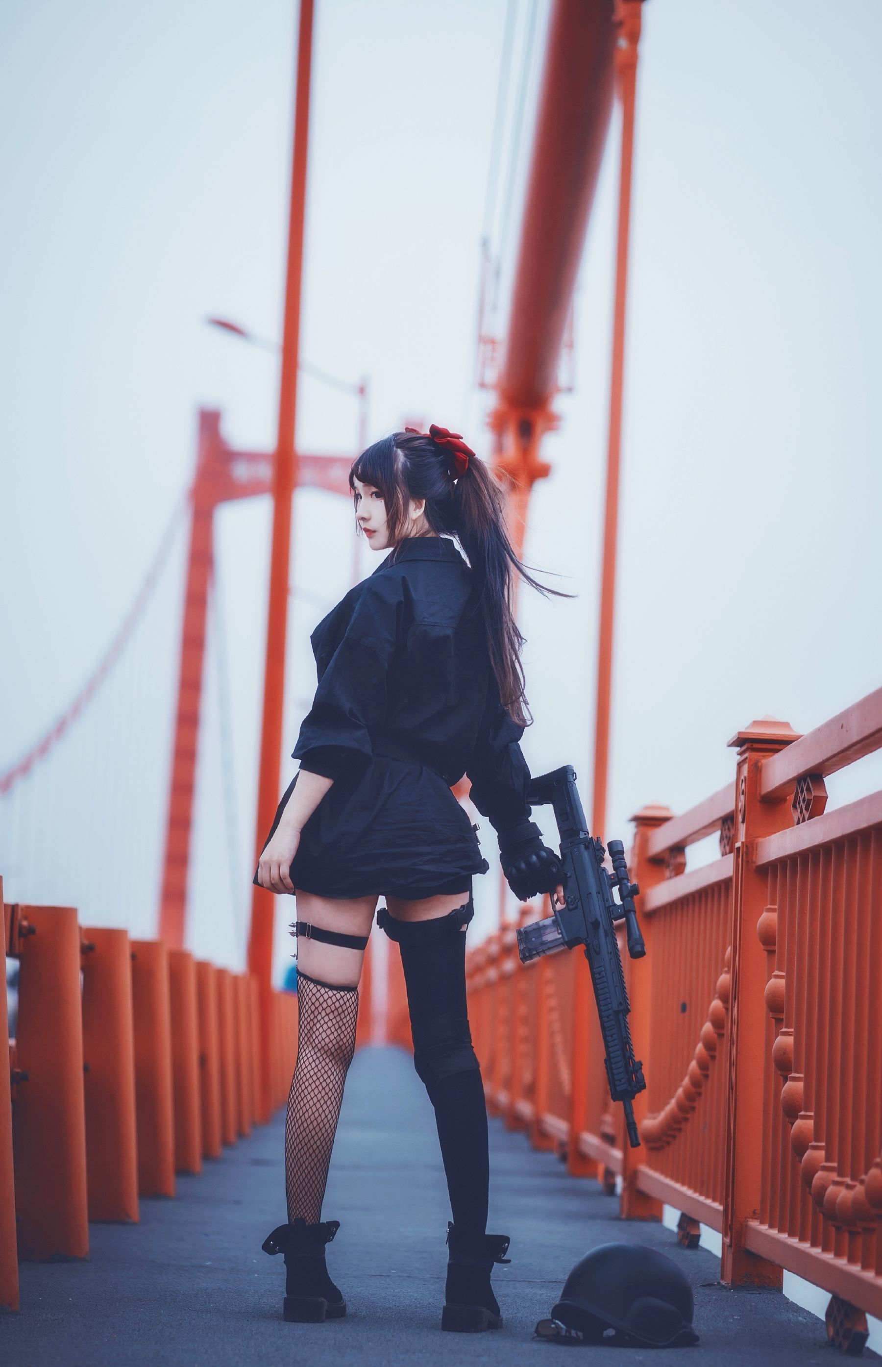 [COS福利] 二次元美女古川kagura - 武装JK