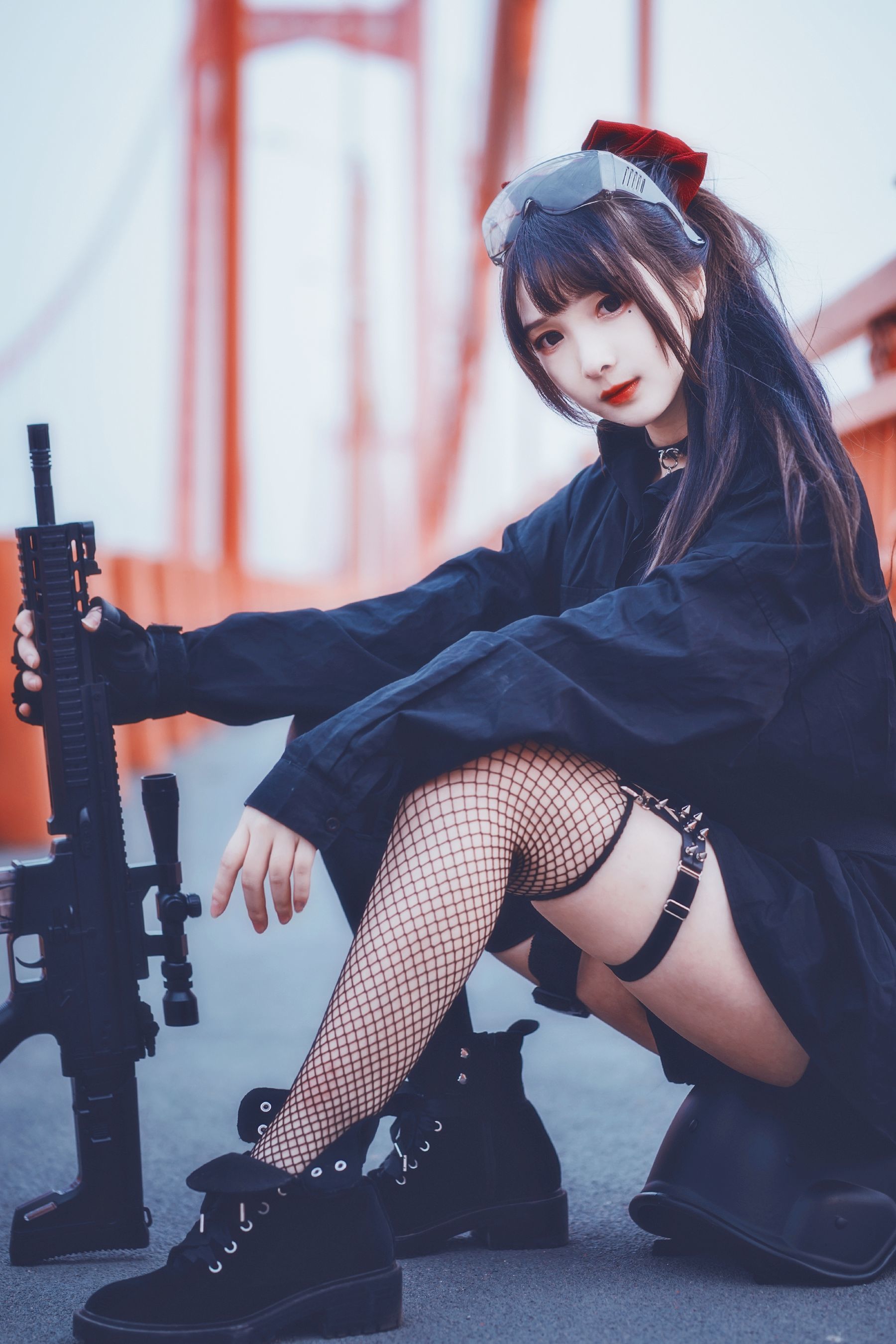 [COS福利] 二次元美女古川kagura - 武装JK