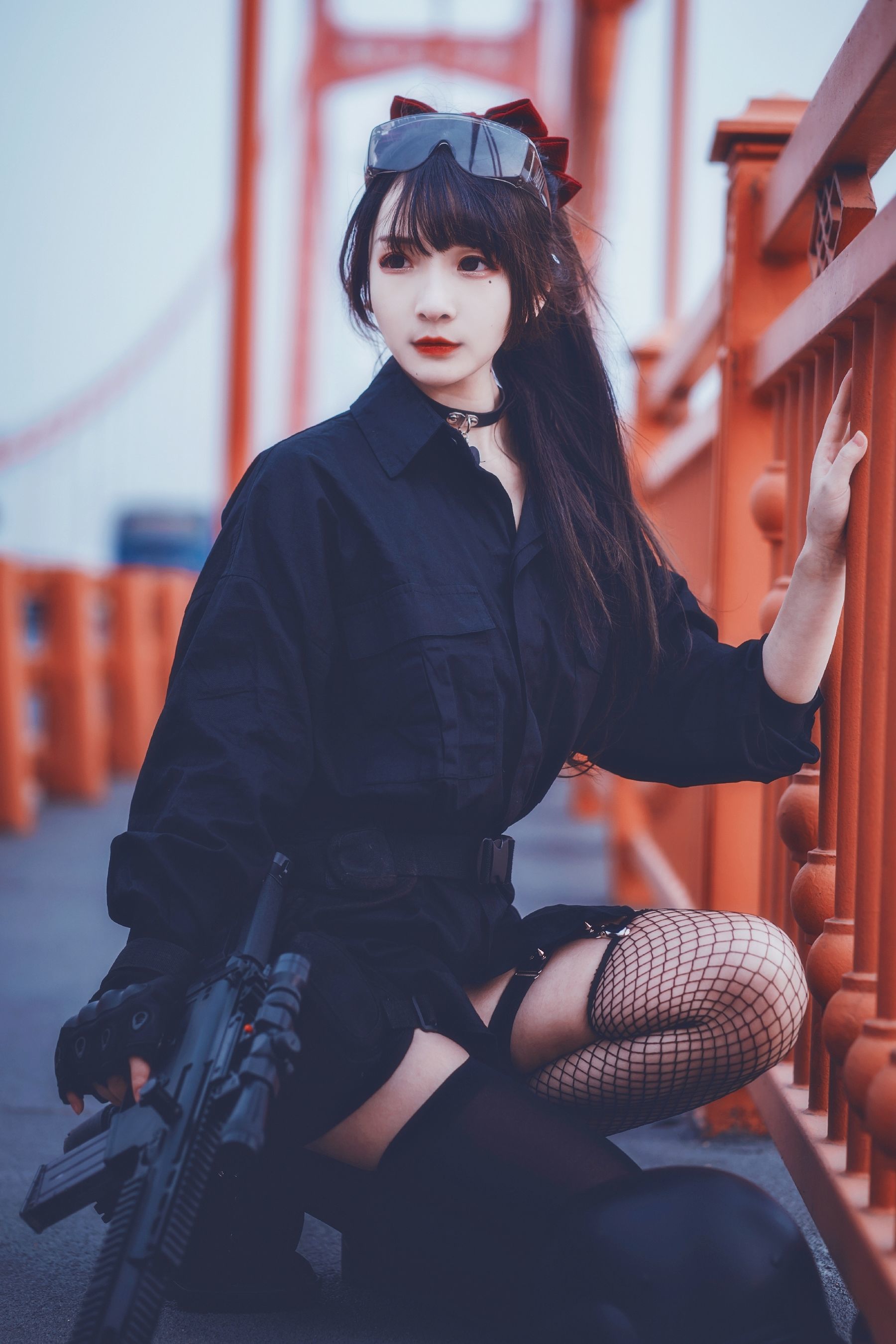 [COS福利] 二次元美女古川kagura - 武装JK