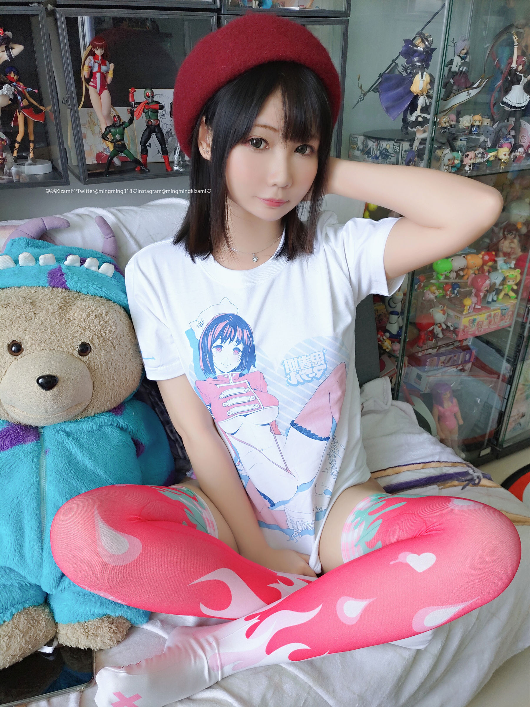 [COS福利] 銘銘Kizami 自撮りVol.24 二次元少女