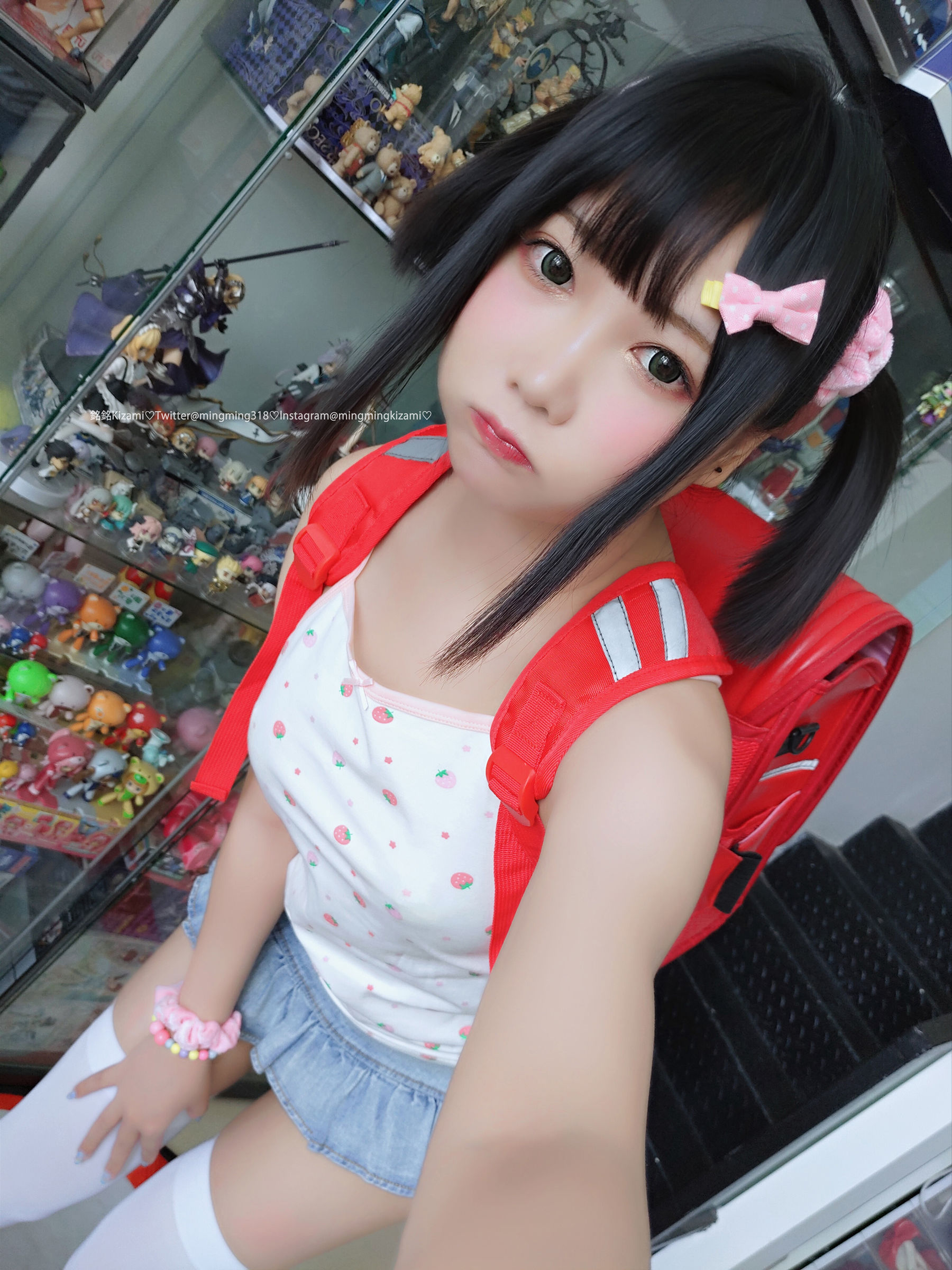 [COS福利] 銘銘Kizami 自撮りVol.24 二次元少女
