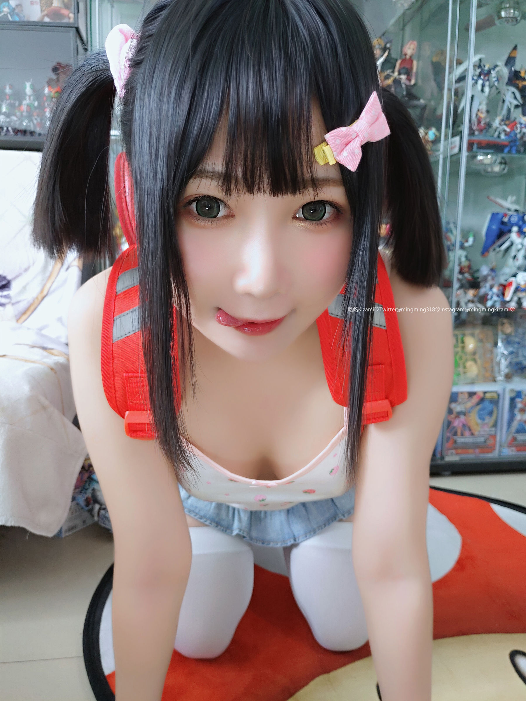 [COS福利] 銘銘Kizami 自撮りVol.24 二次元少女