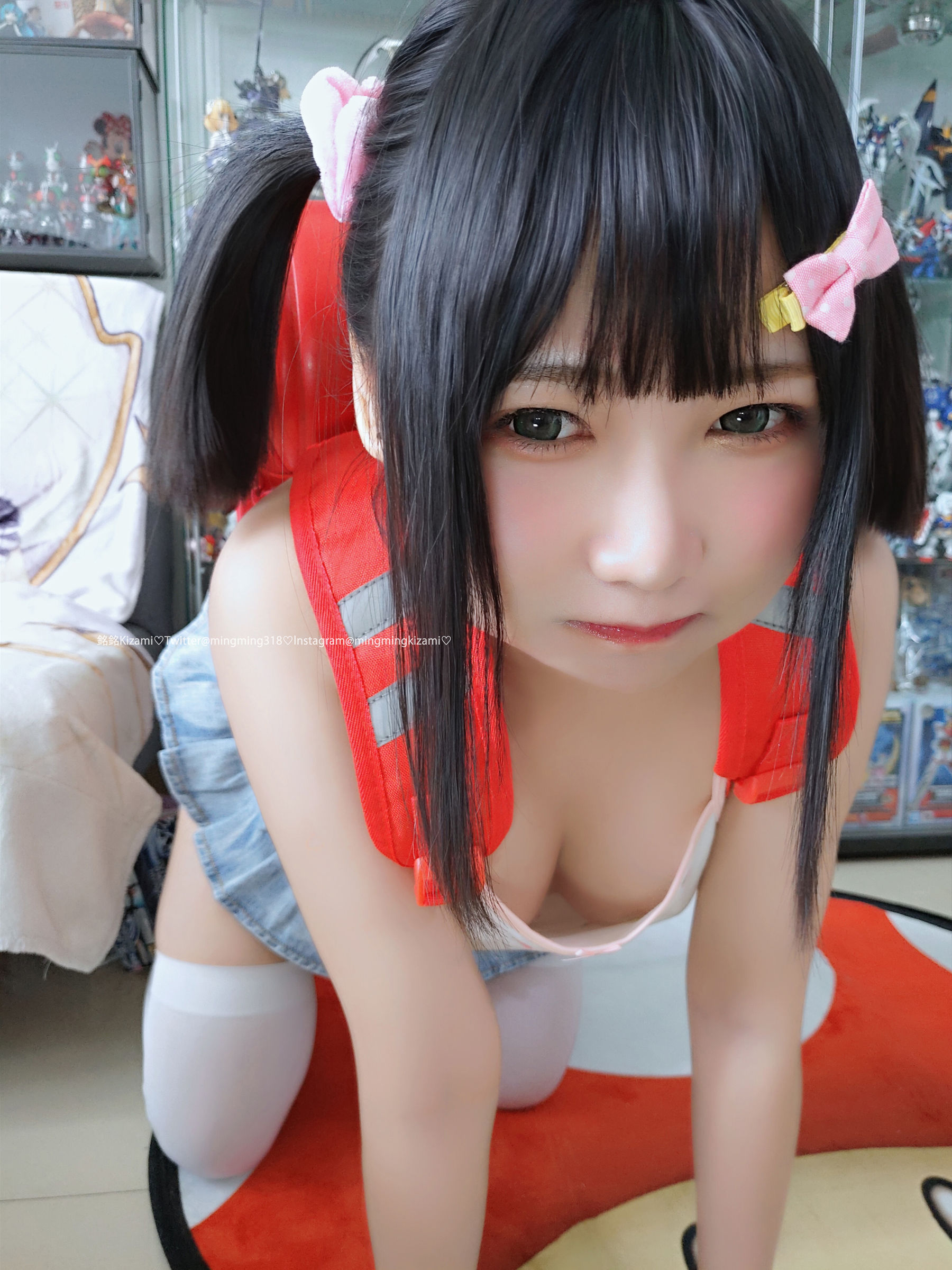 [COS福利] 銘銘Kizami 自撮りVol.24 二次元少女