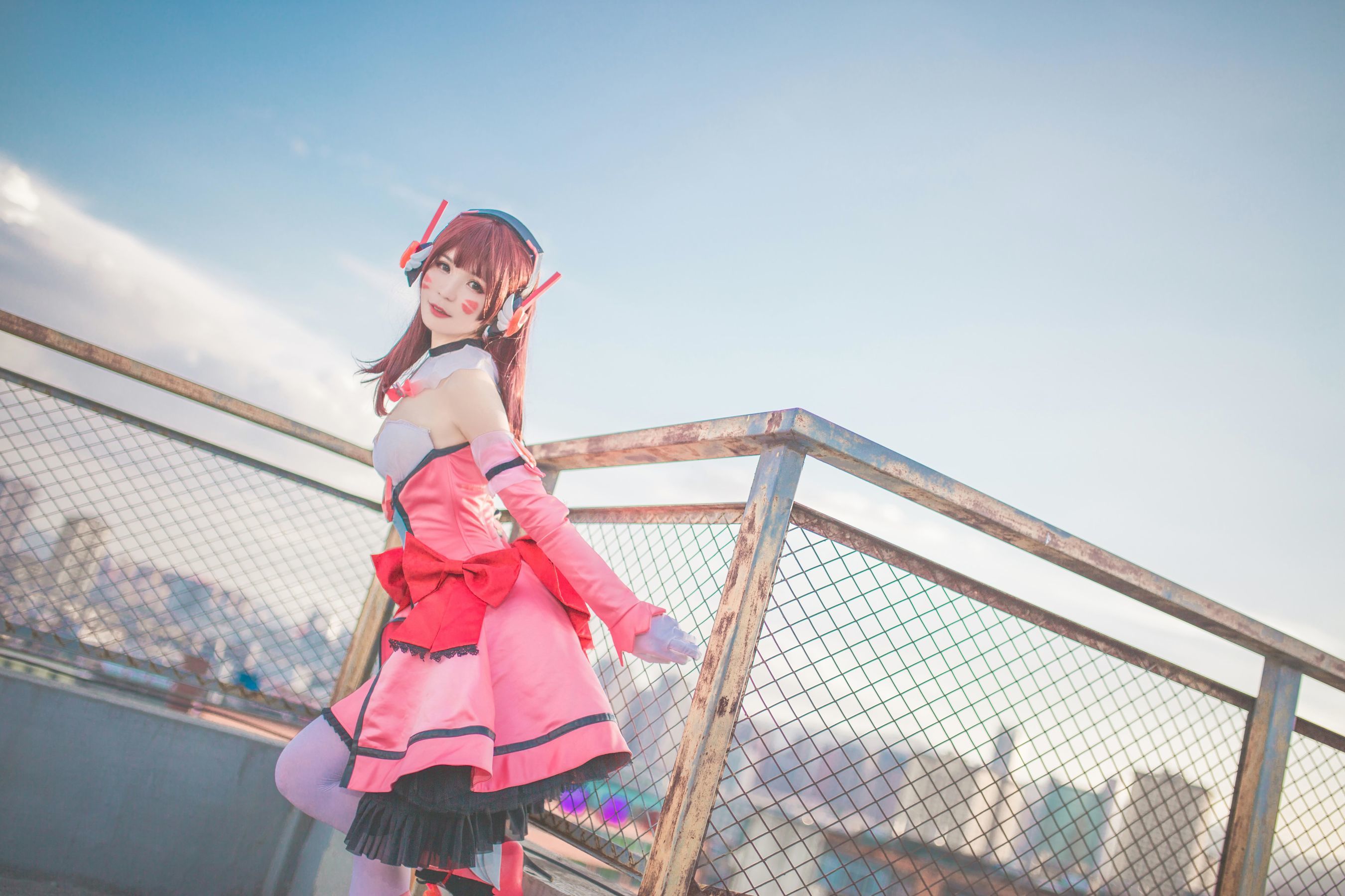 [COS福利] 动漫博主北之北 - 守望先锋 魔法少女D.VA
