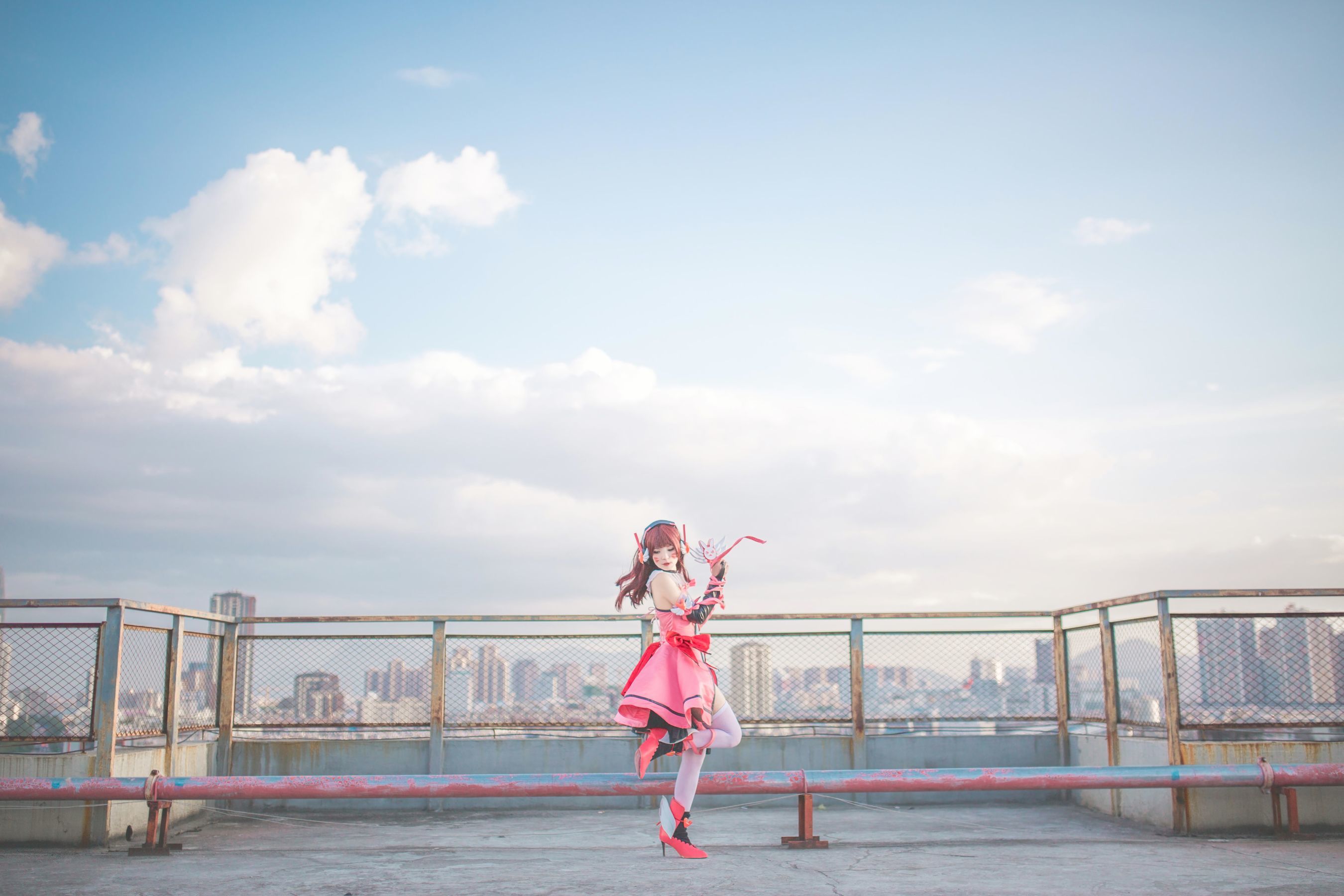 [COS福利] 动漫博主北之北 - 守望先锋 魔法少女D.VA
