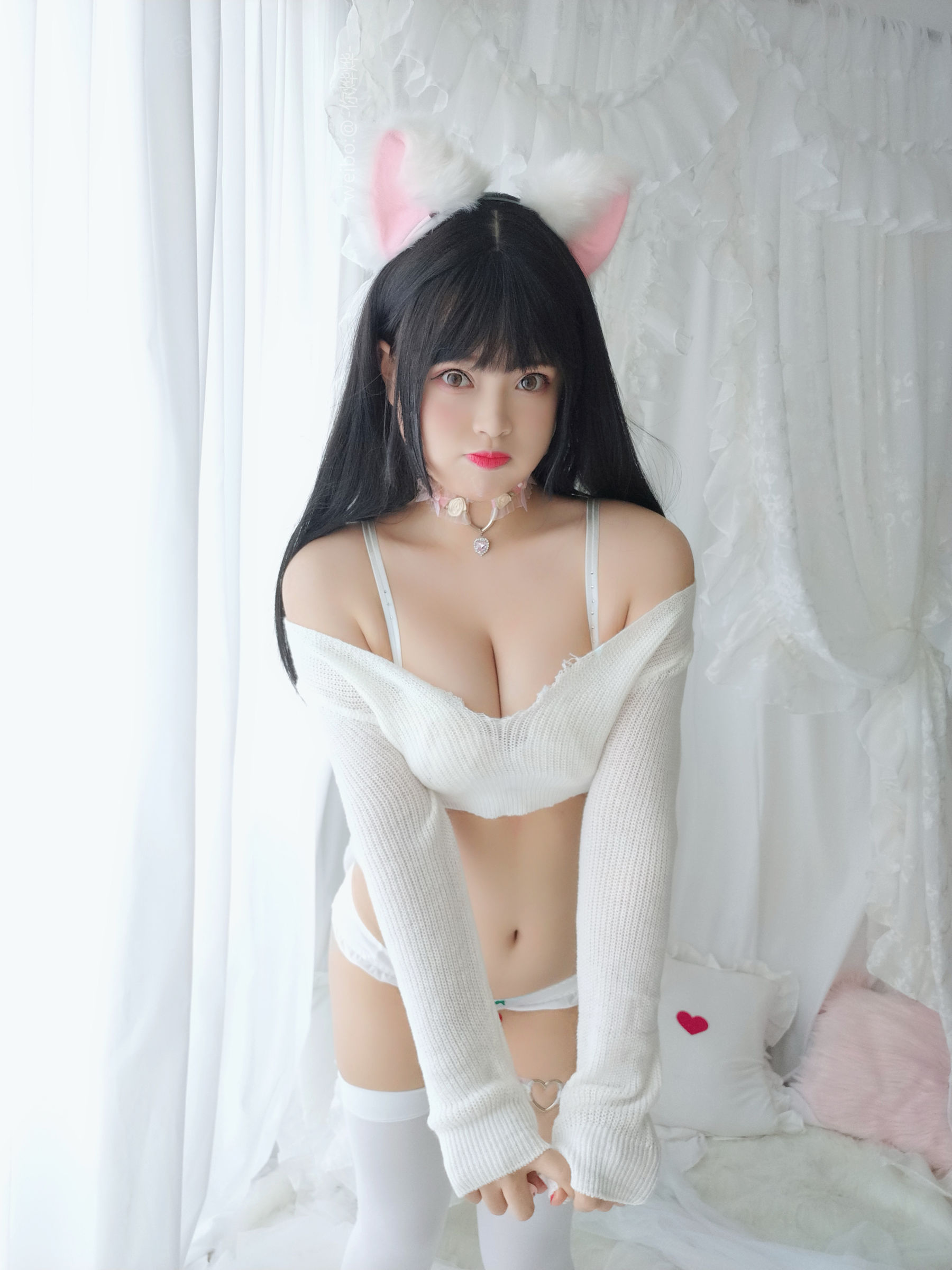 [COS福利] 萌系小姐姐-白烨- - 小奶猫