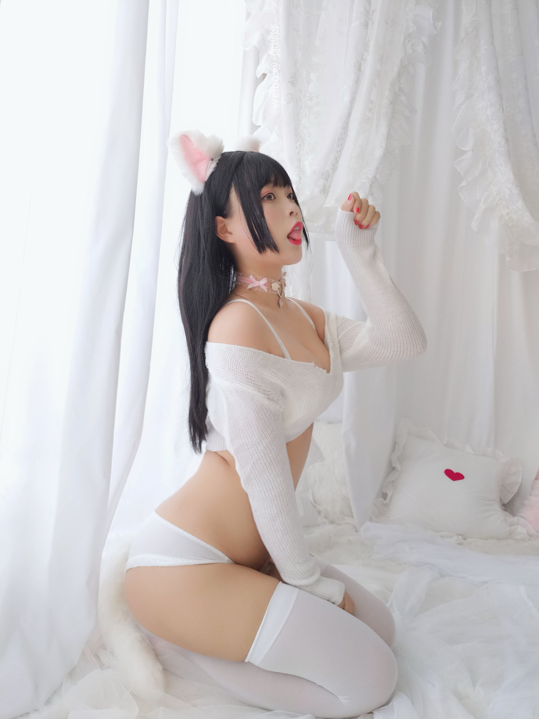 [COS福利] 萌系小姐姐-白烨- - 小奶猫