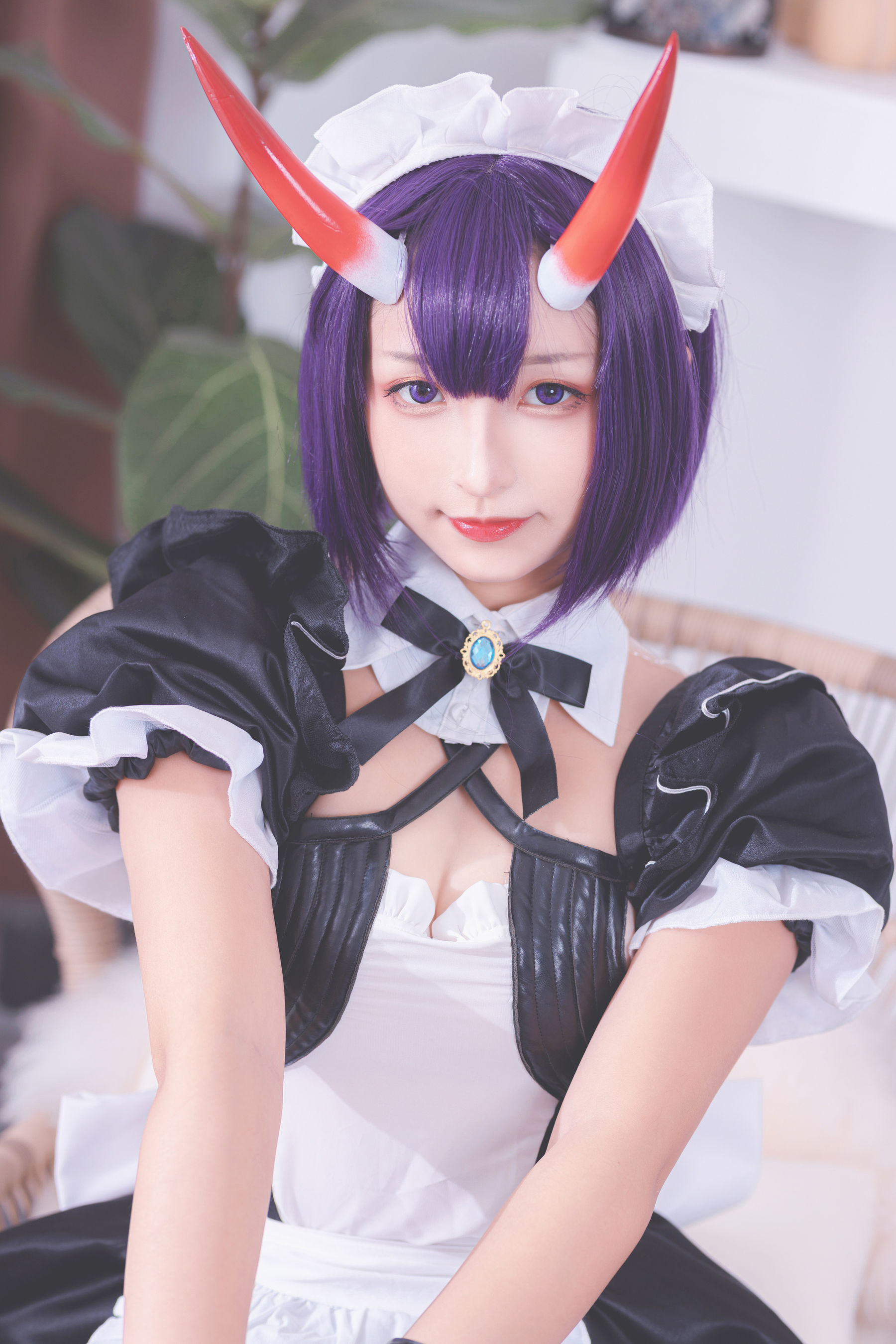 [COS福利] 萝莉神楽板真冬之果実の酒気-酒吞cos