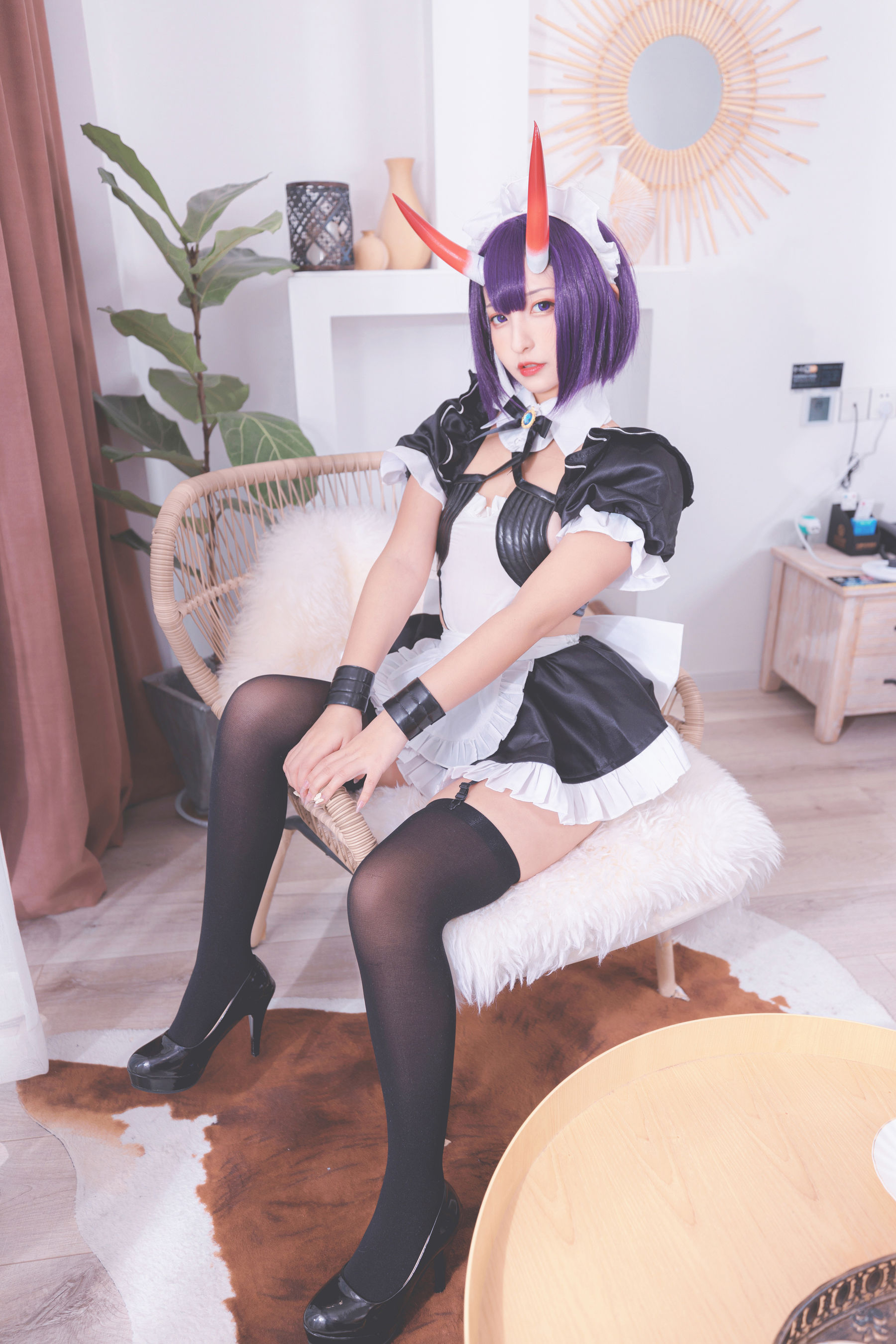 [COS福利] 萝莉神楽板真冬之果実の酒気-酒吞cos