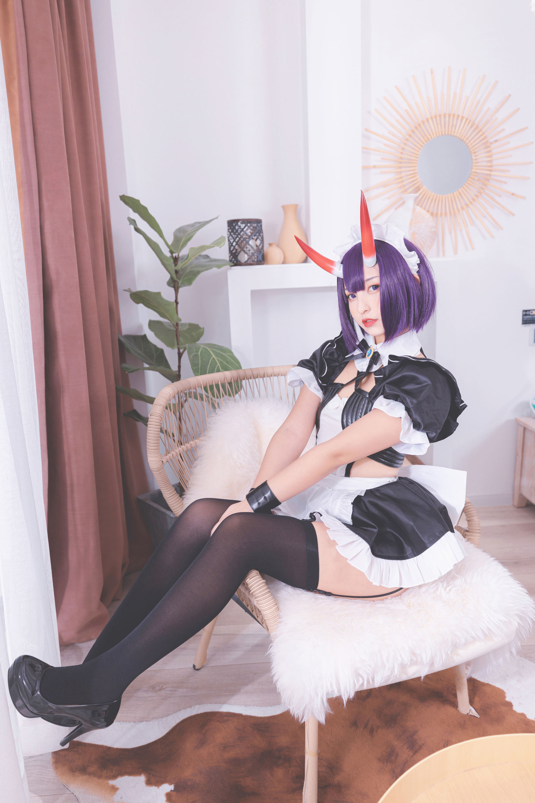 [COS福利] 萝莉神楽板真冬之果実の酒気-酒吞cos