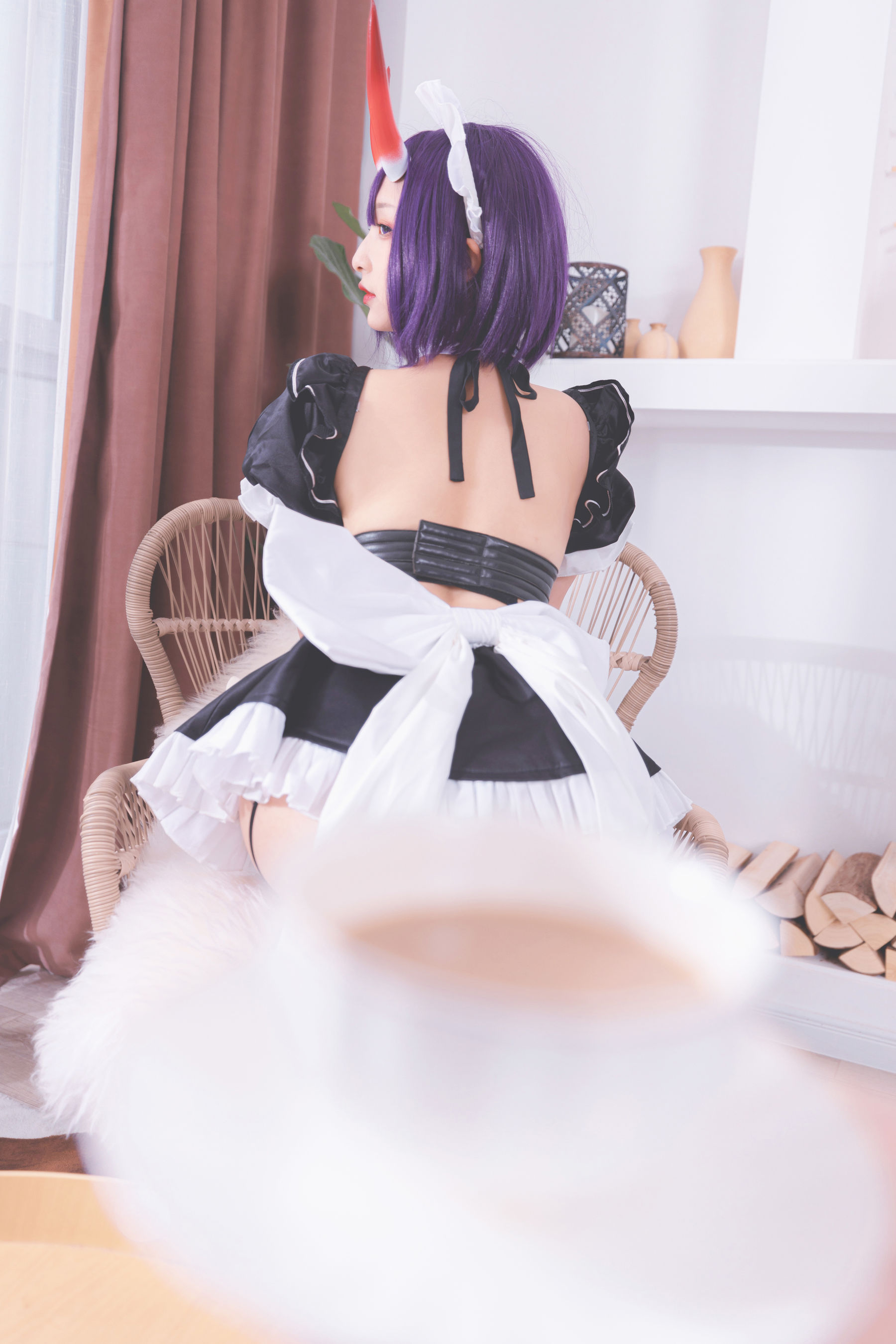 [COS福利] 萝莉神楽板真冬之果実の酒気-酒吞cos