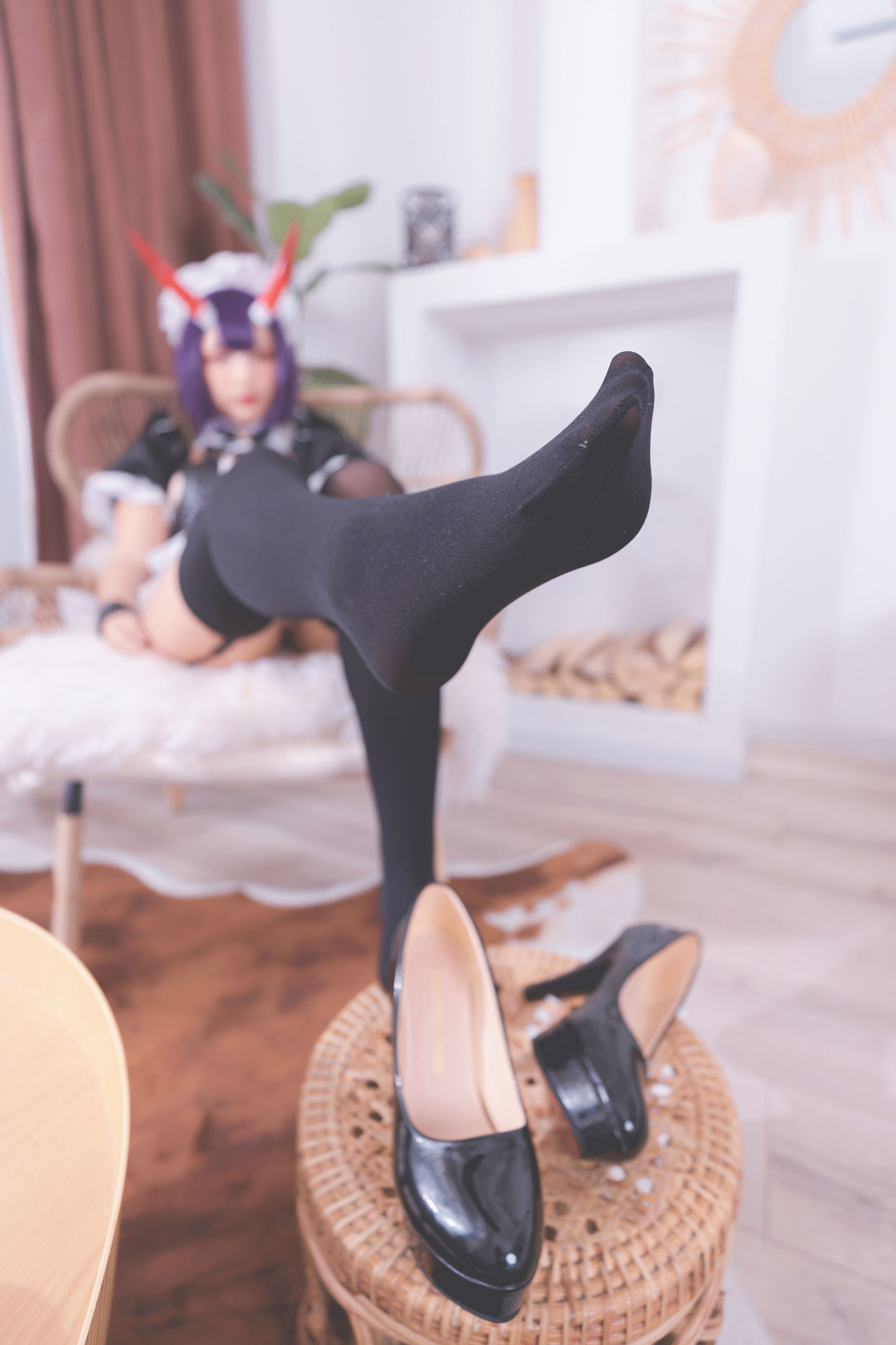 [COS福利] 萝莉神楽板真冬之果実の酒気-酒吞cos