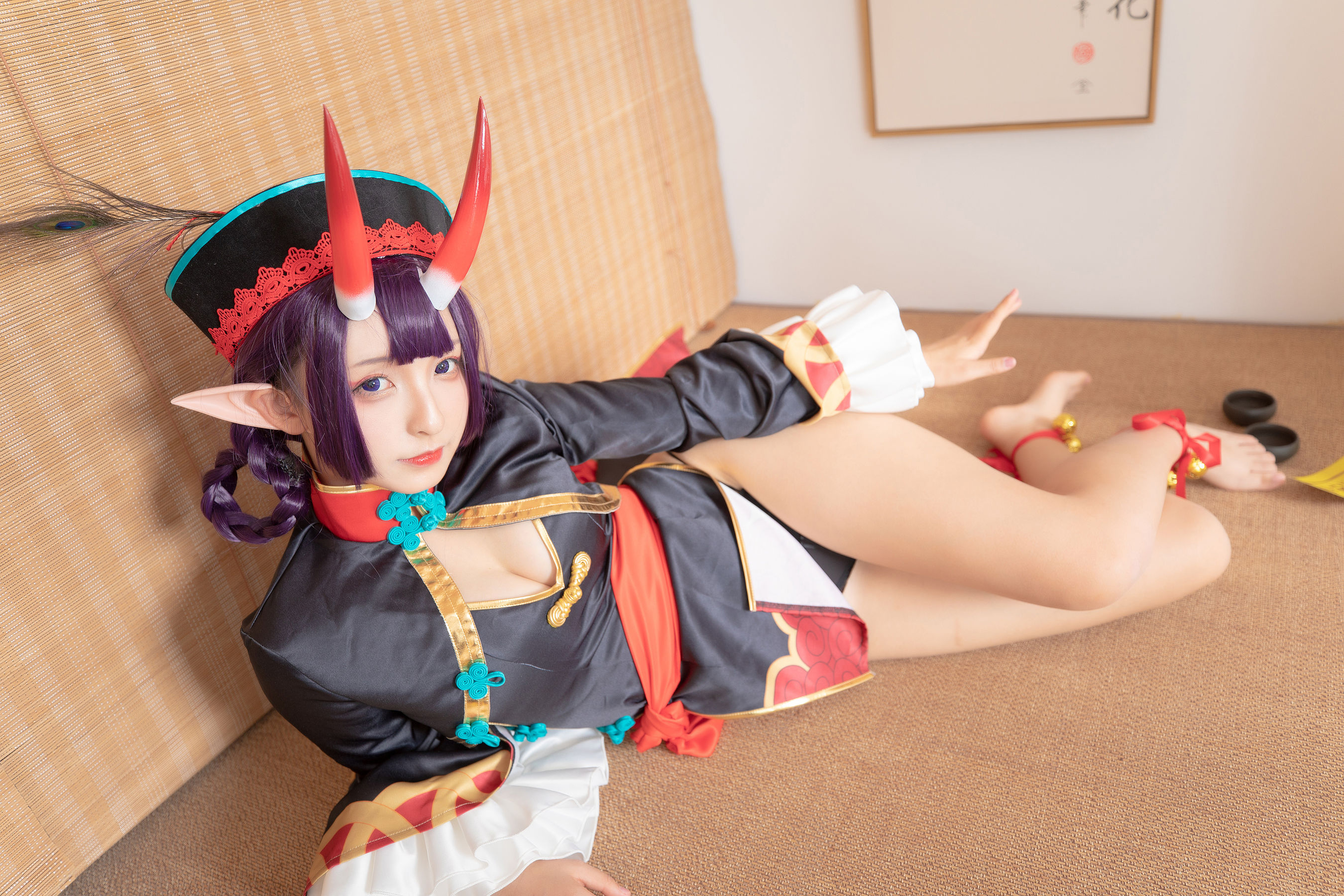 [COS福利] 萝莉神楽板真冬之果実の酒気-酒吞cos