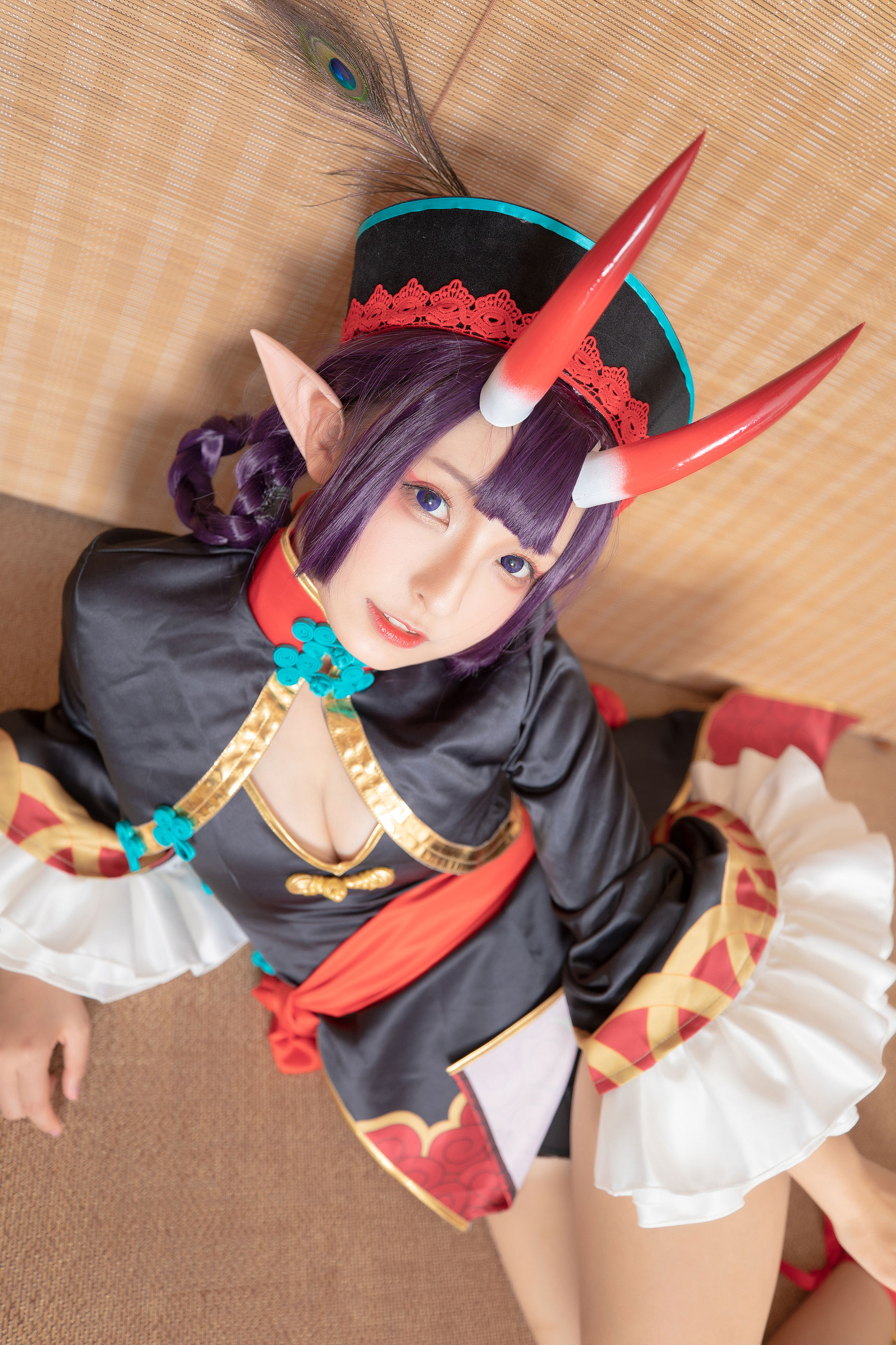 [COS福利] 萝莉神楽板真冬之果実の酒気-酒吞cos