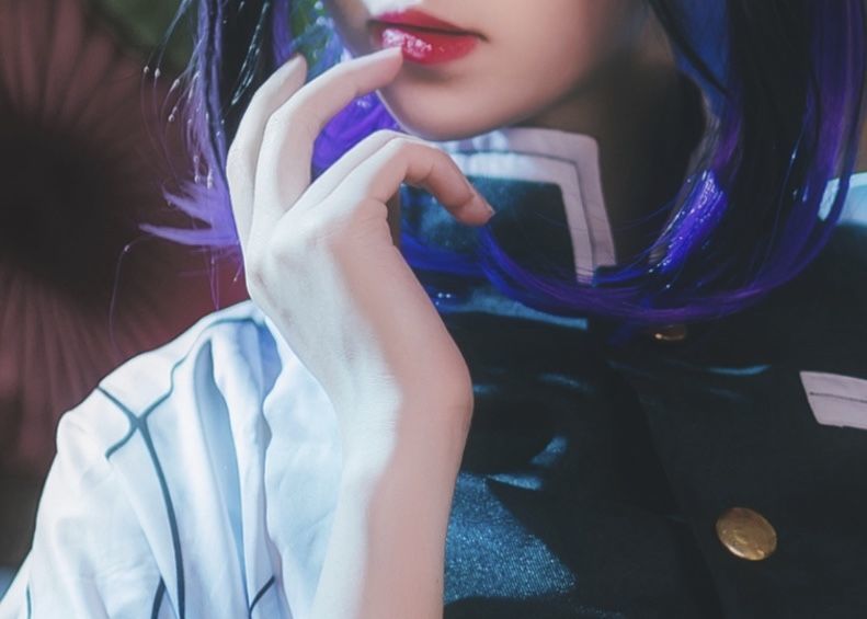 [COS福利] 动漫博主南桃Momoko - 蝴蝶忍队服