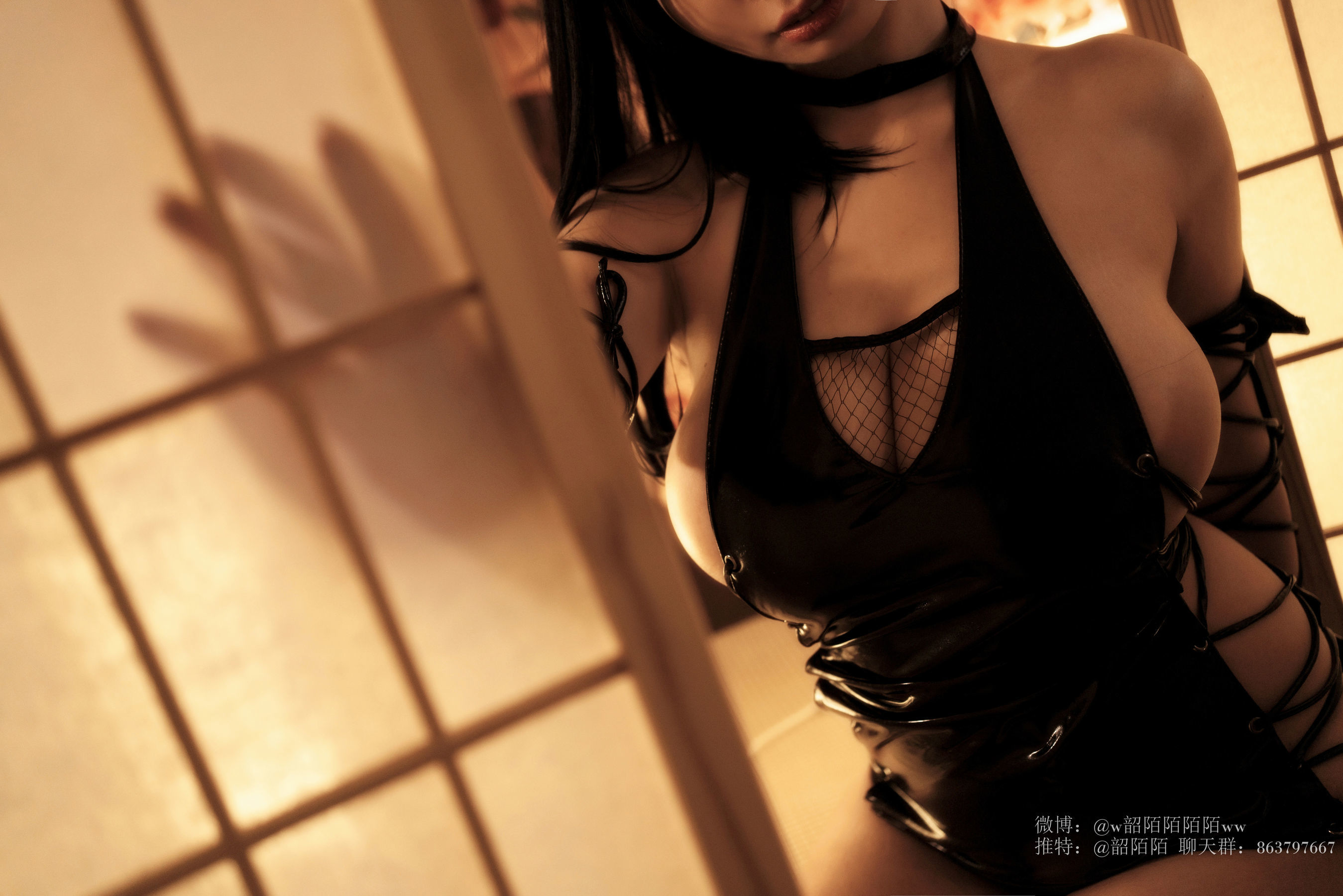 [COS福利] Cosplay美女韶陌陌 - 忍者