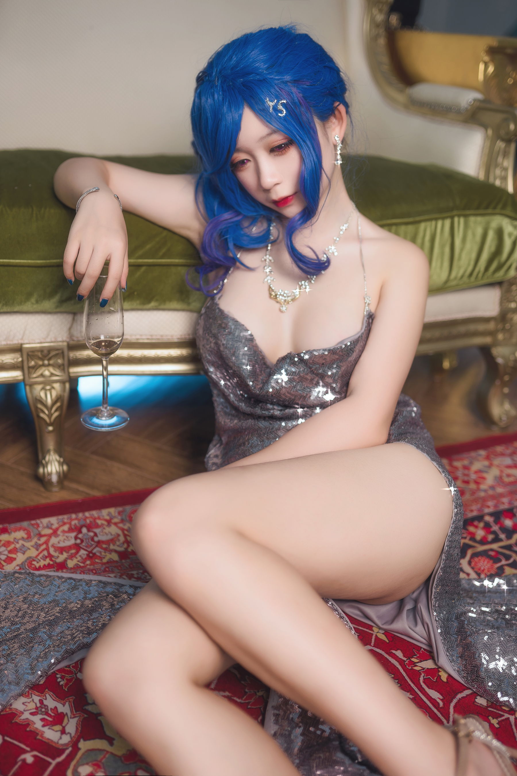 [COS福利] 动漫博主樱落酱w - 圣路易斯礼服
