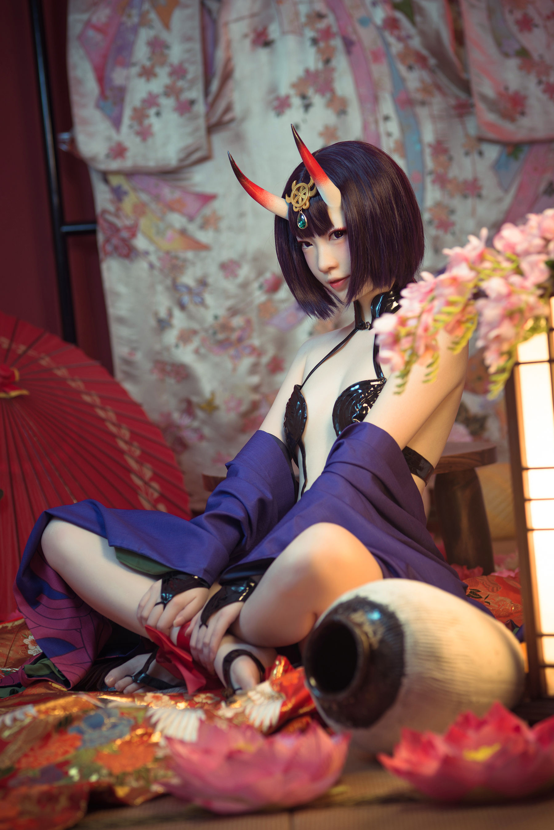 [COS福利] 大胸萌妹妖少you1 - 酒吞童子