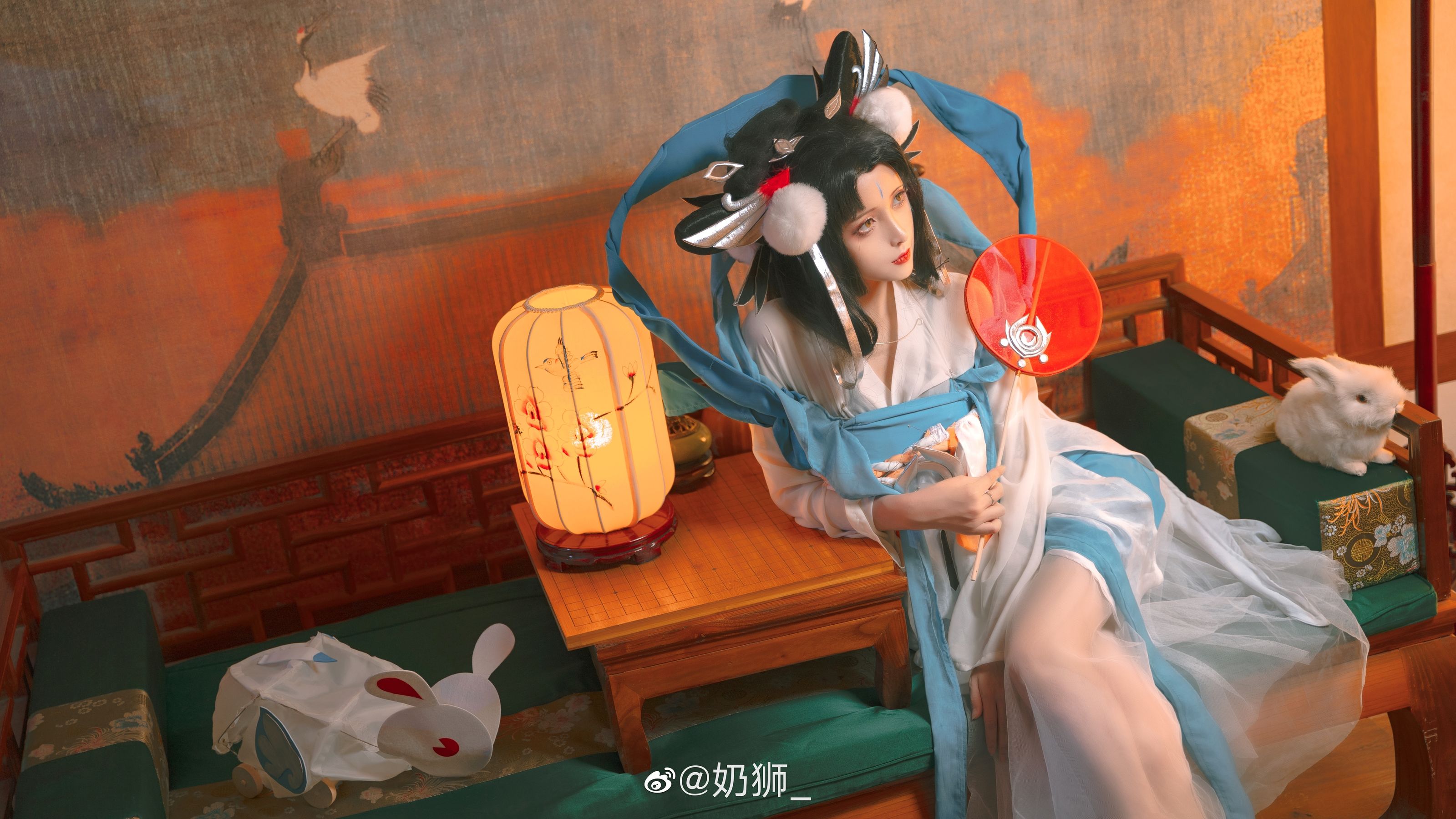 [COS福利] 奶狮不咬人 - 嫦娥如梦令