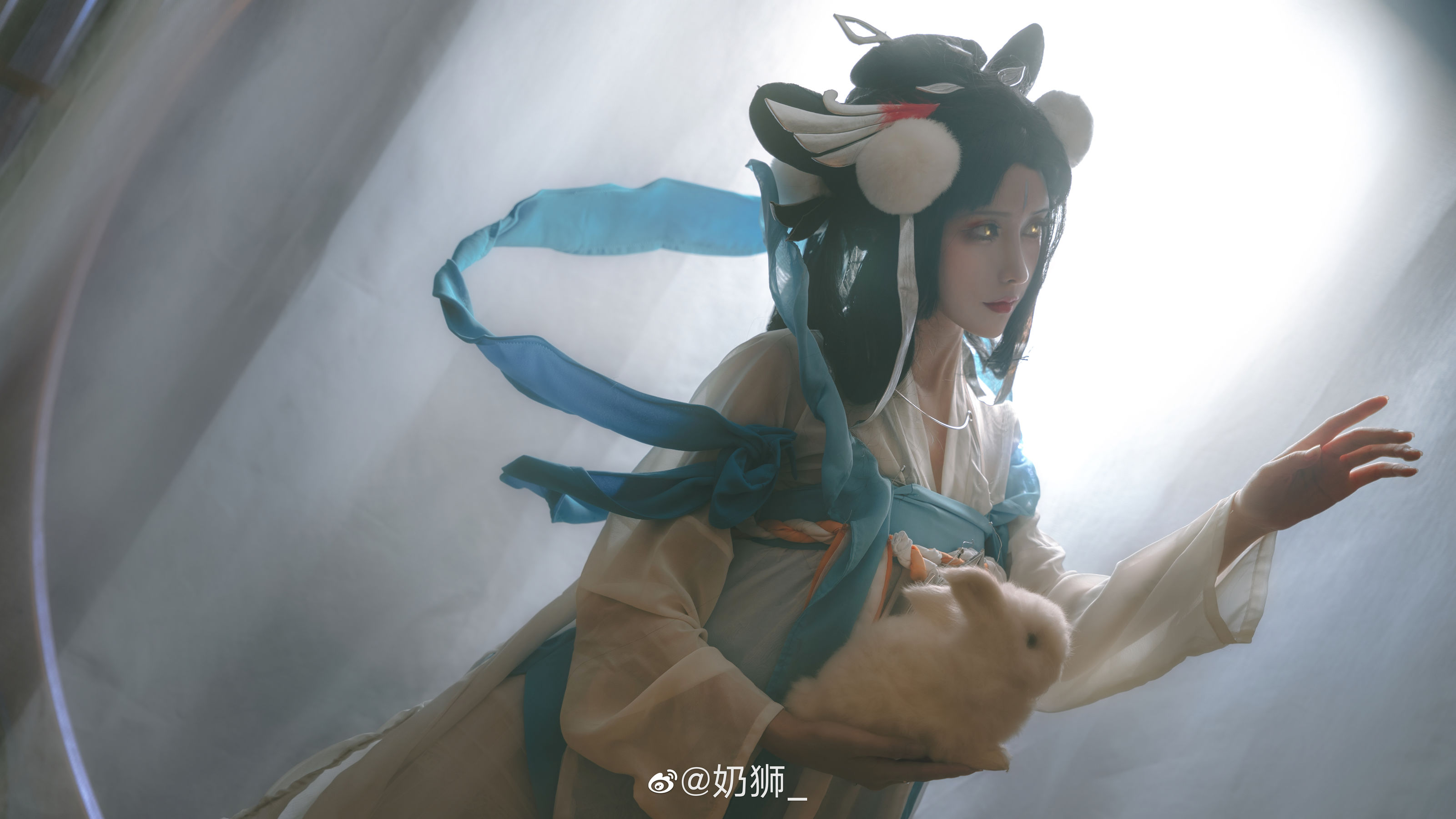 [COS福利] 奶狮不咬人 - 嫦娥如梦令