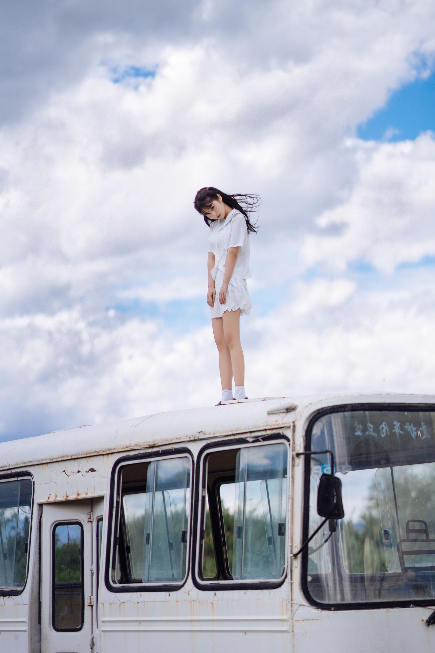[COS福利] 微博福利姬镜酱 - 静夏之JK少女