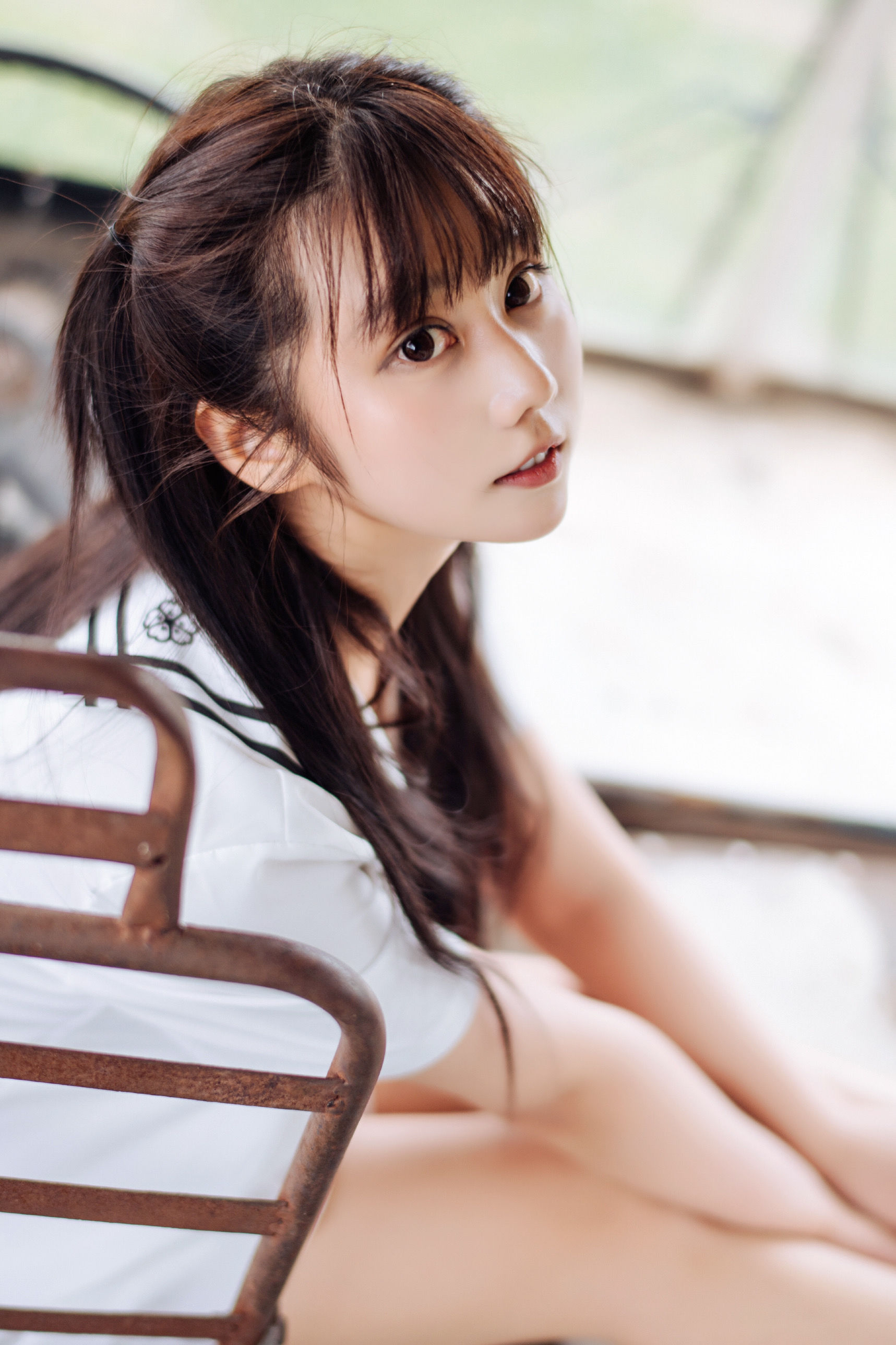 [COS福利] 微博福利姬镜酱 - 静夏之JK少女