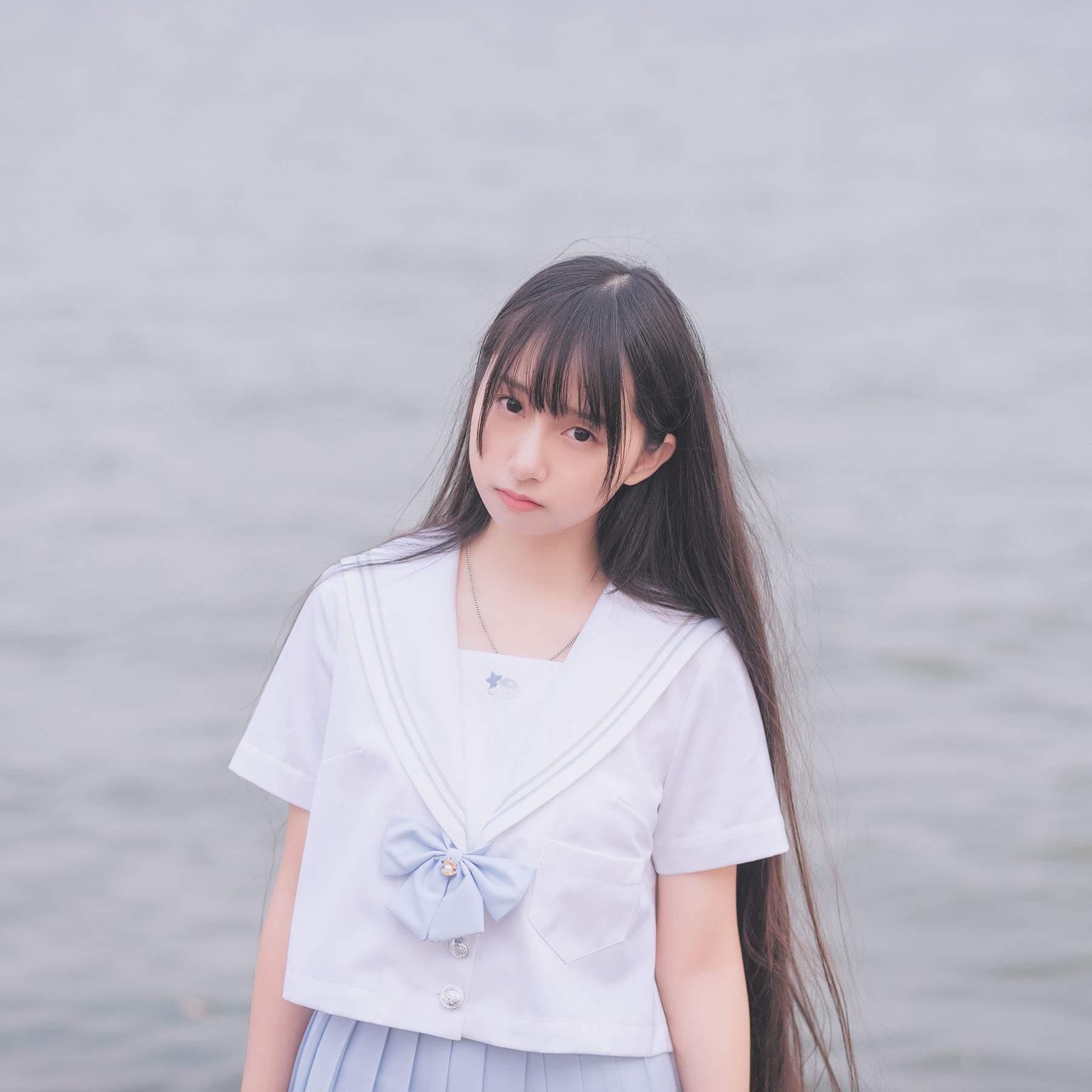 [COS福利] 萌妹子伽马羽落子 - 一起去海边