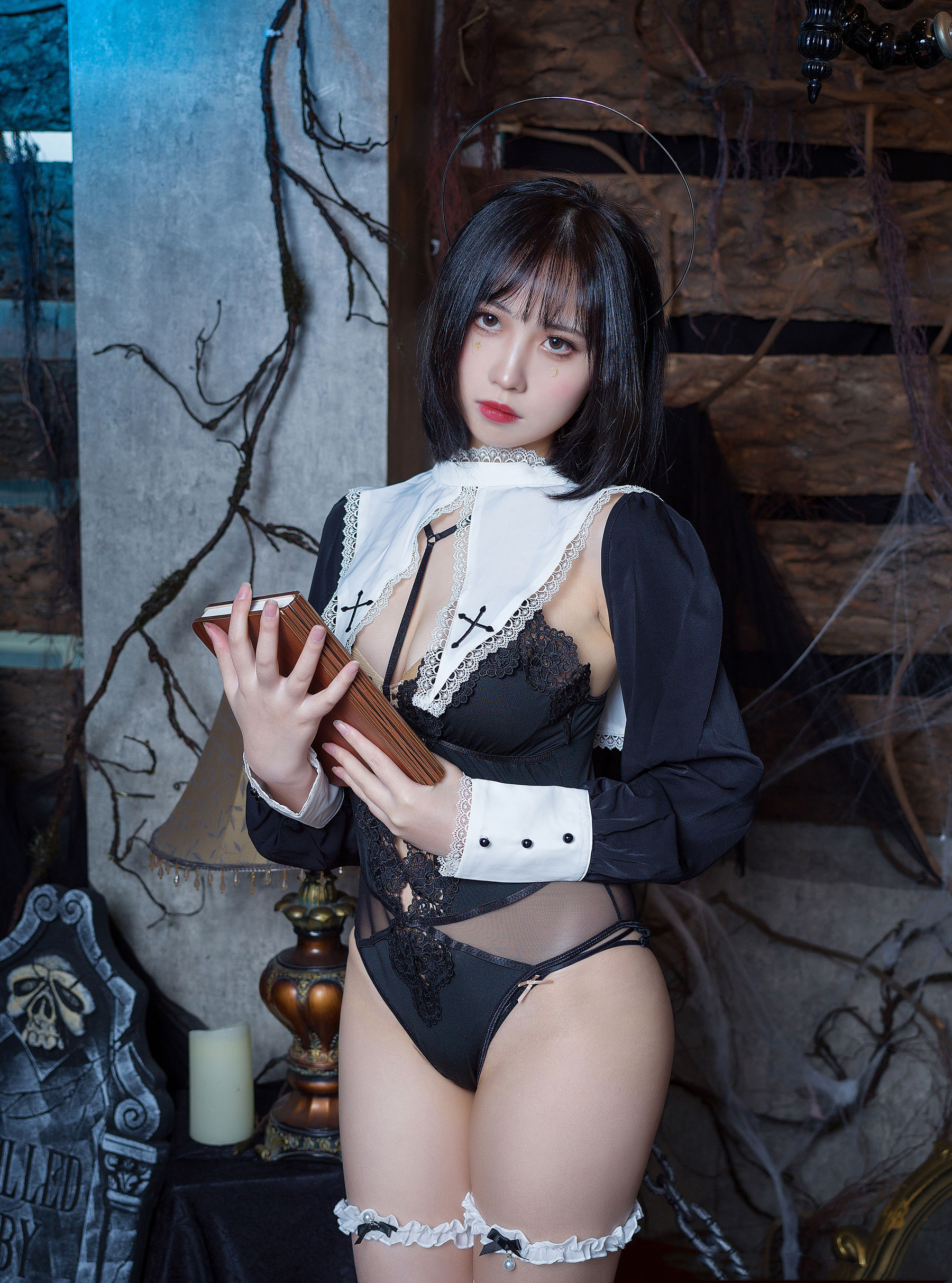 [COS福利] 二次元少女念雪ww - 修女