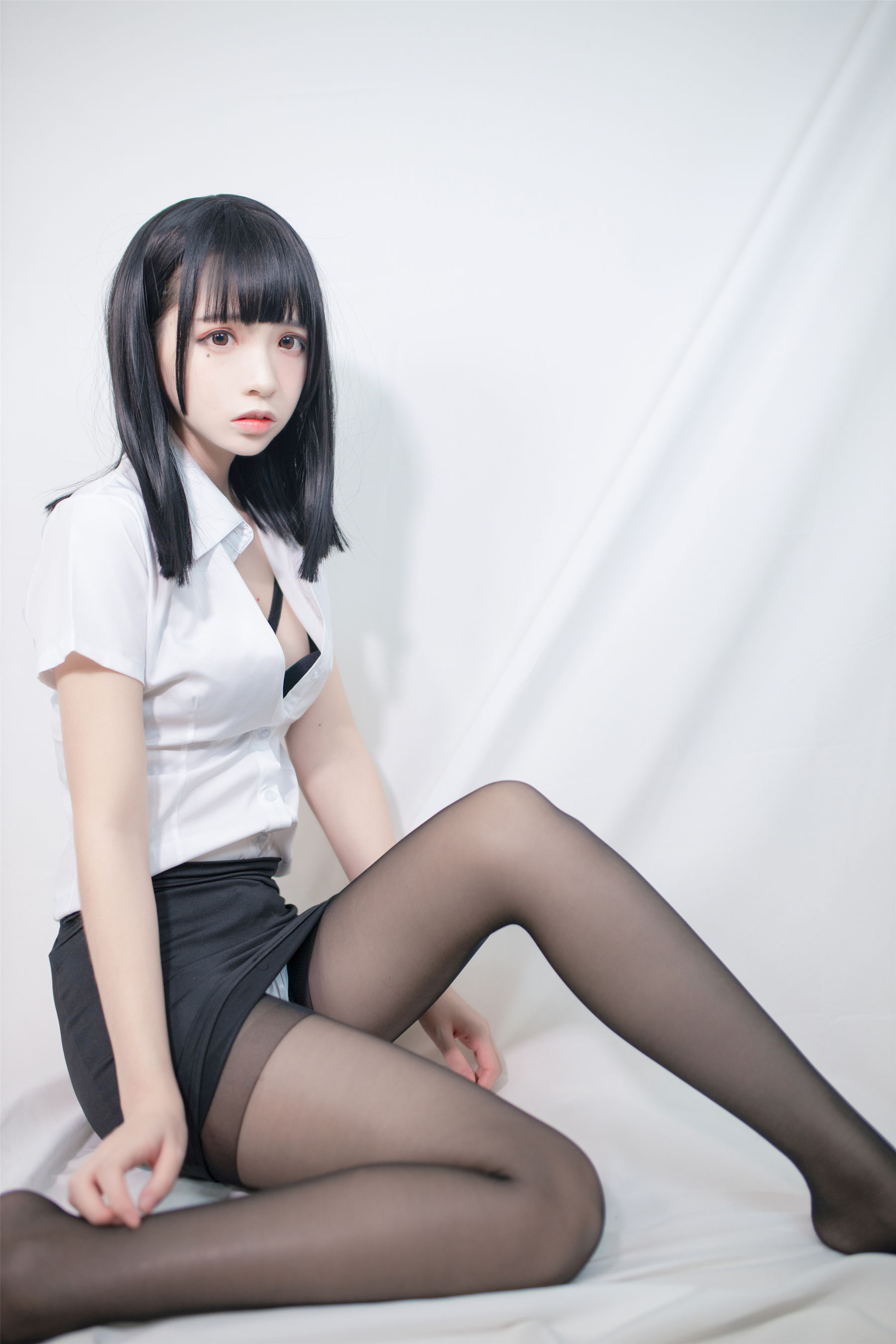 [COS福利] 疯猫ss - OL制服