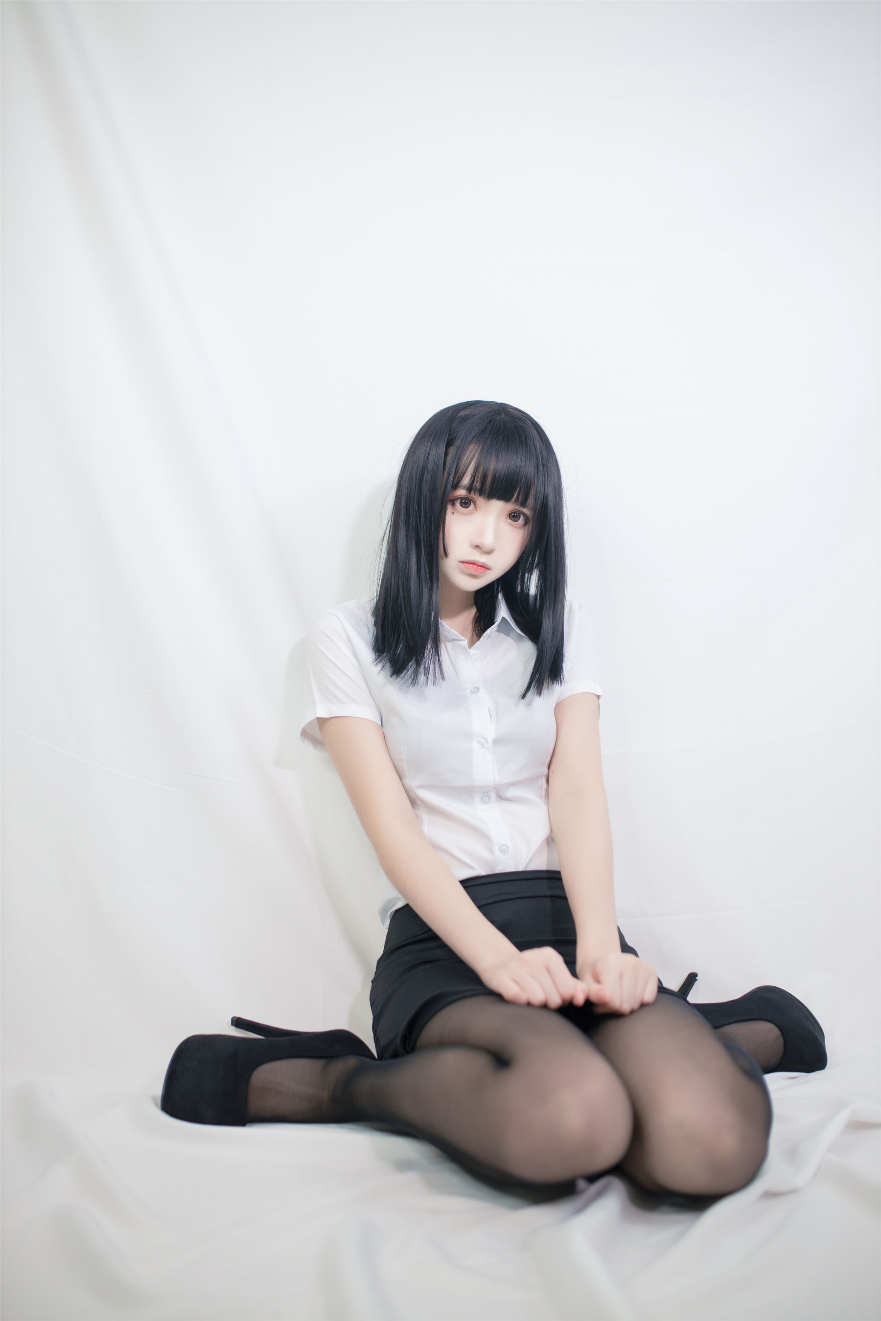 [COS福利] 疯猫ss - OL制服