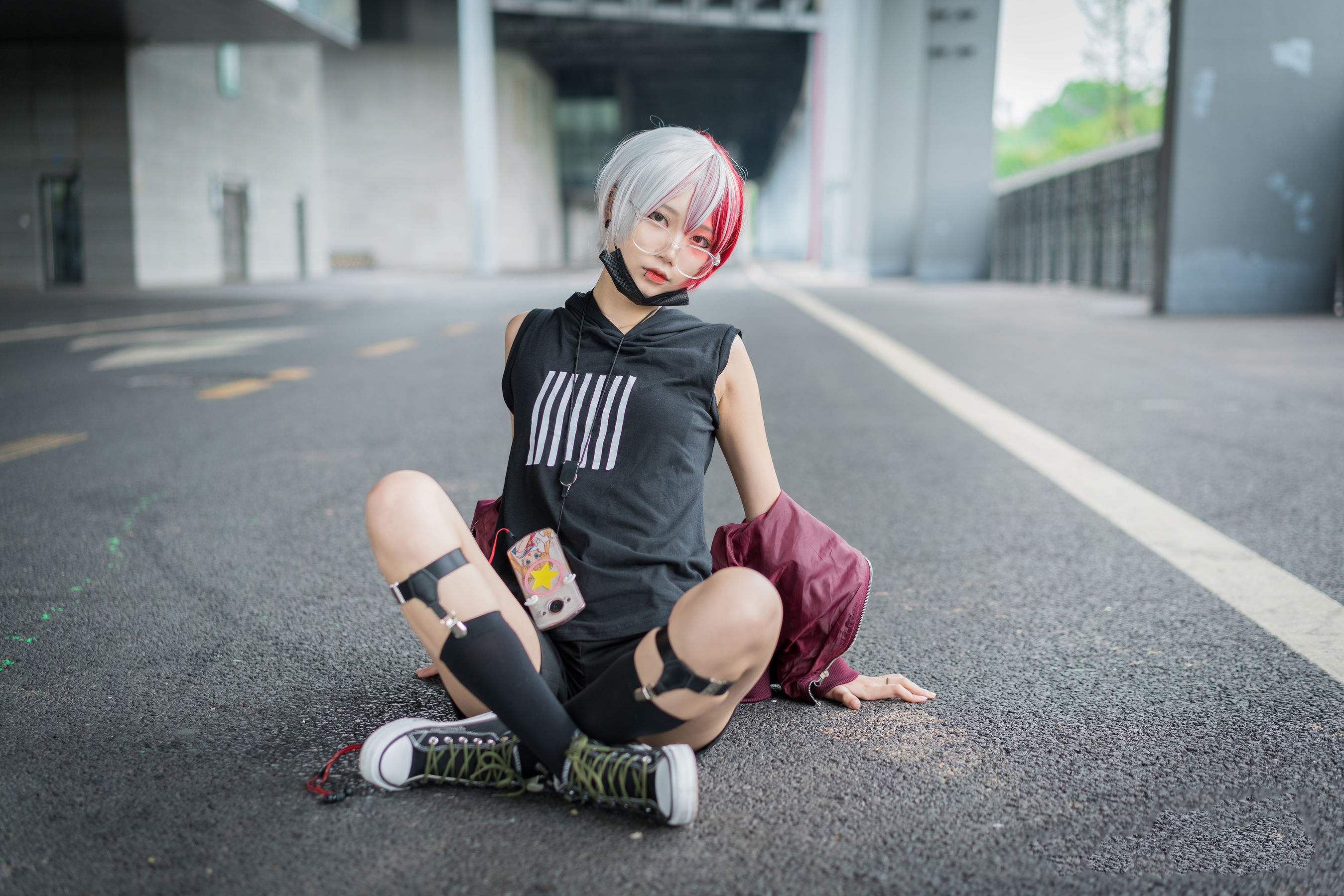 [COS福利] 清纯少女五更百鬼 - 场照
