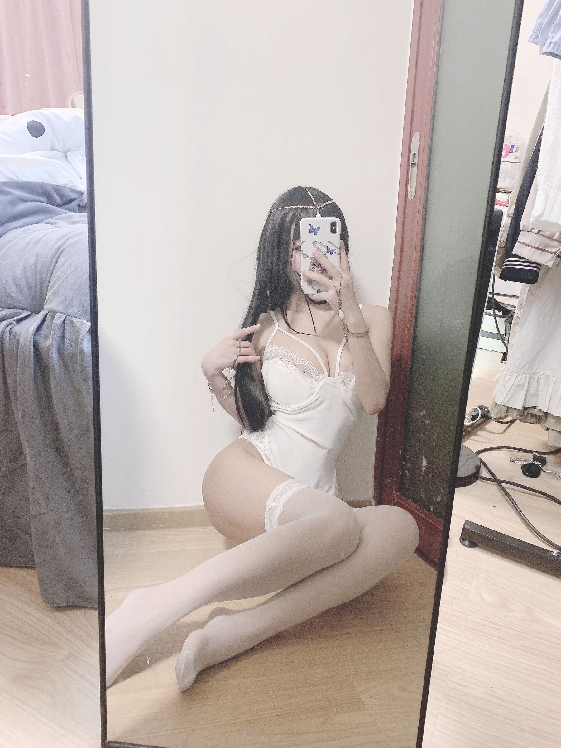 [COS福利] 白嫩美少女鬼畜瑶 - 白色埃及瑶