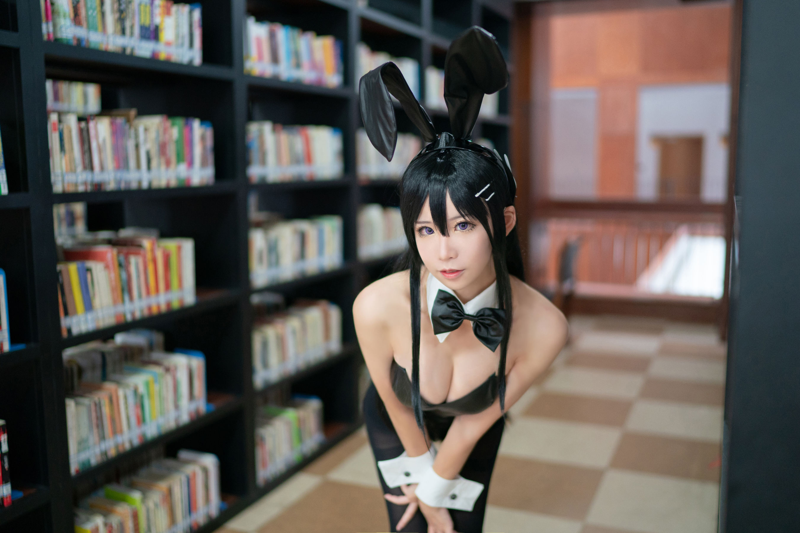 [COS福利] 动漫博主爱老师_PhD - 兔女郎学姐