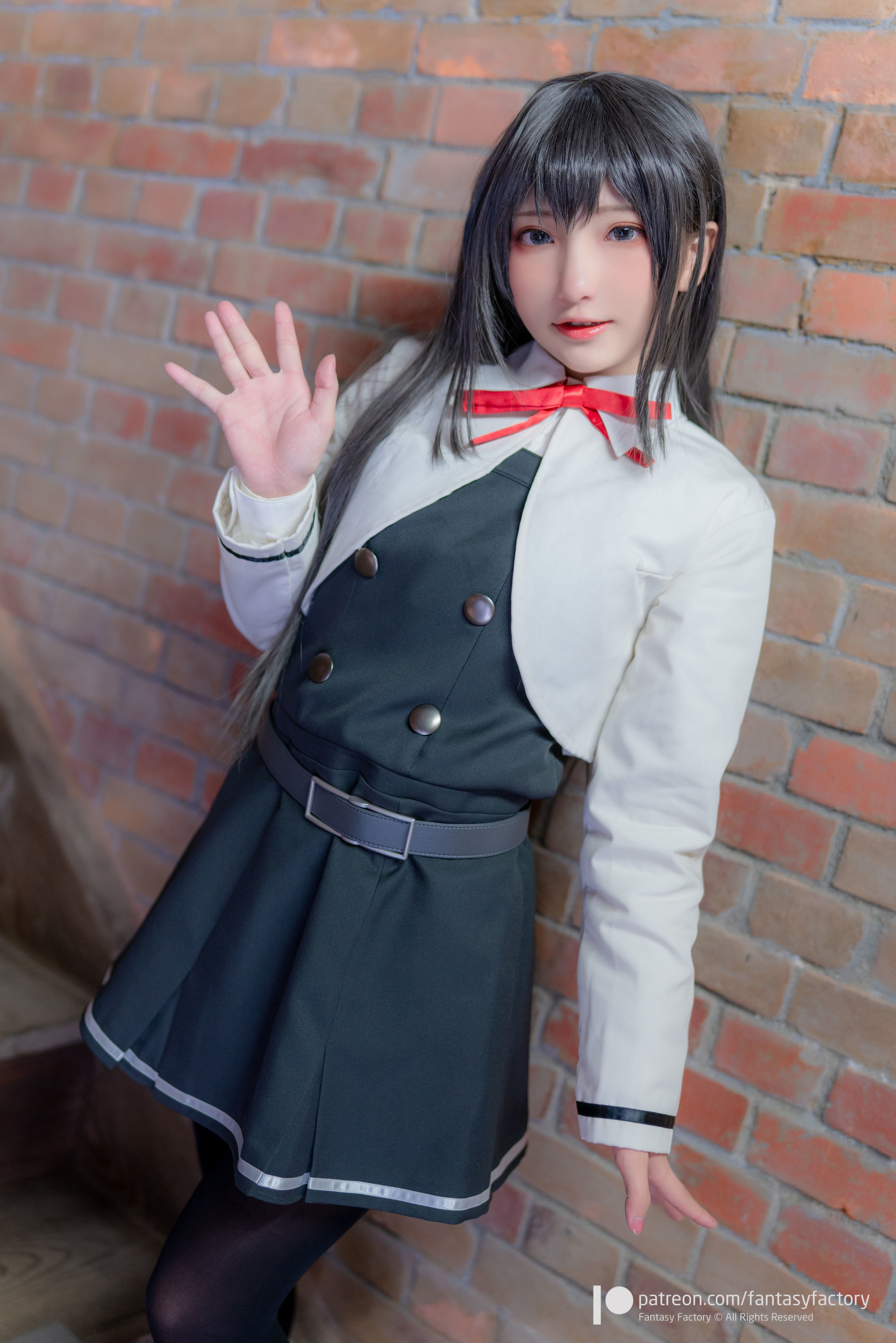 [COS福利] 小丁Cosplay 2020.01 [Fantasy Factory] 黑丝 和服 JK